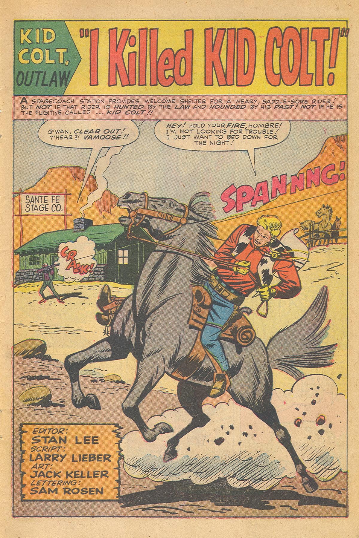 Read online Kid Colt Outlaw comic -  Issue #128 - 3