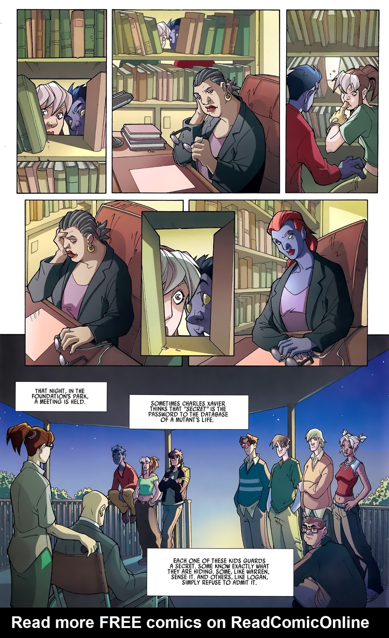 Read online X-Campus comic -  Issue #3 - 16