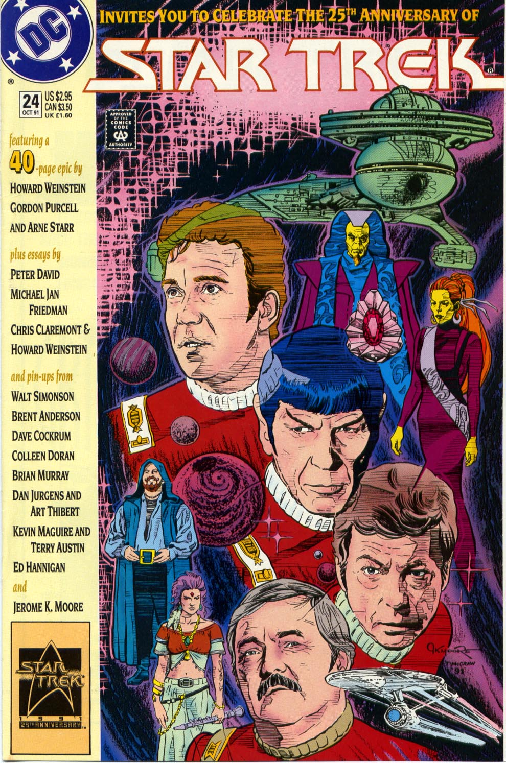Read online Star Trek (1989) comic -  Issue #24 - 1