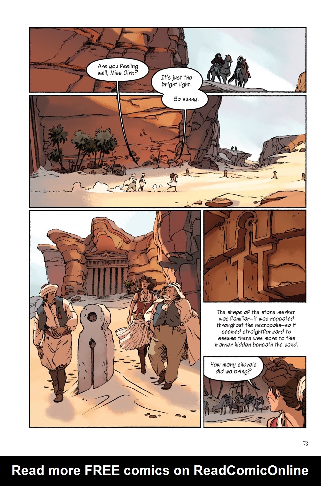 Read online Delilah Dirk and the Pillars of Hercules comic -  Issue # TPB (Part 1) - 71