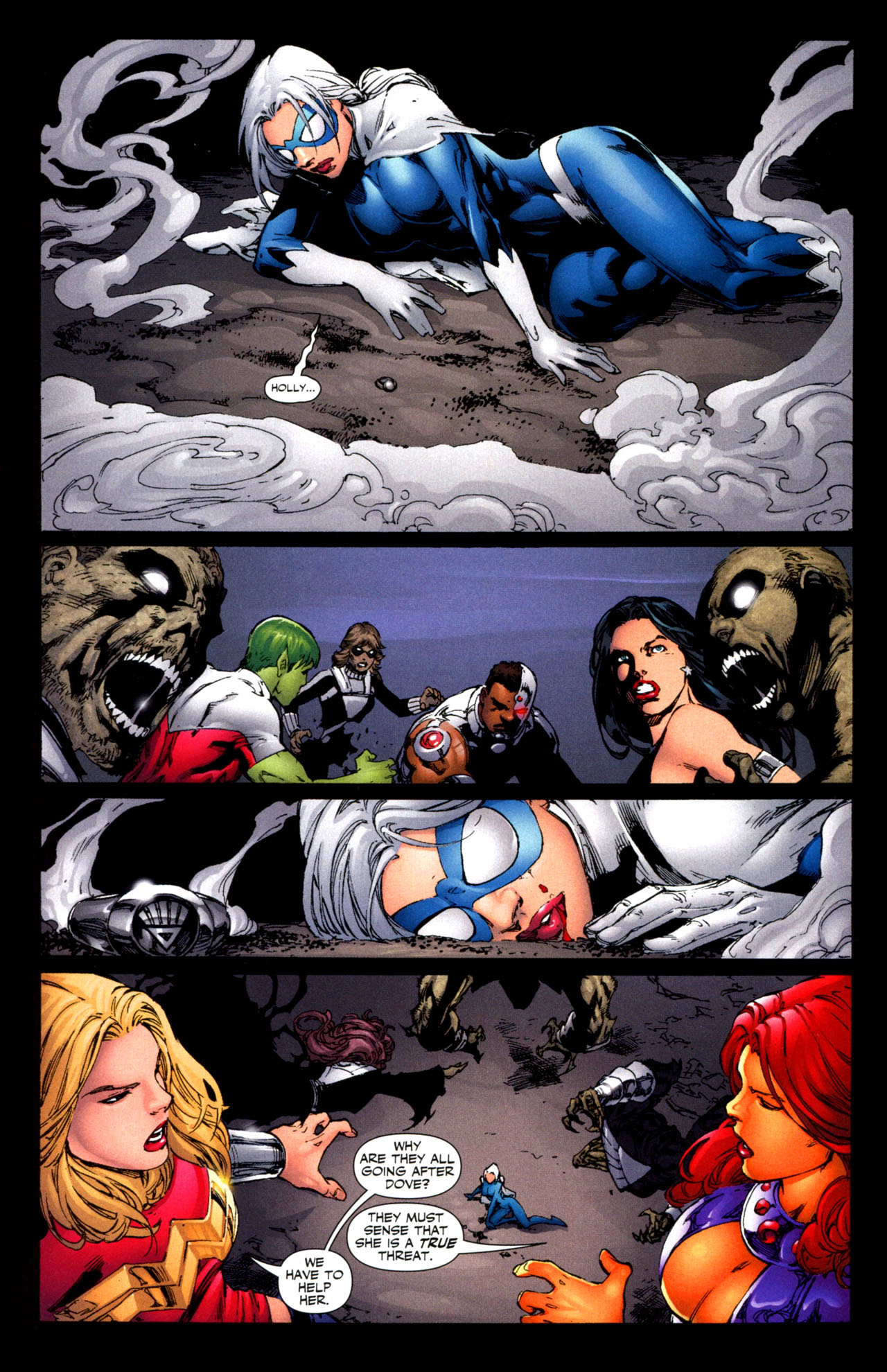 Read online Blackest Night: Titans comic -  Issue #3 - 17