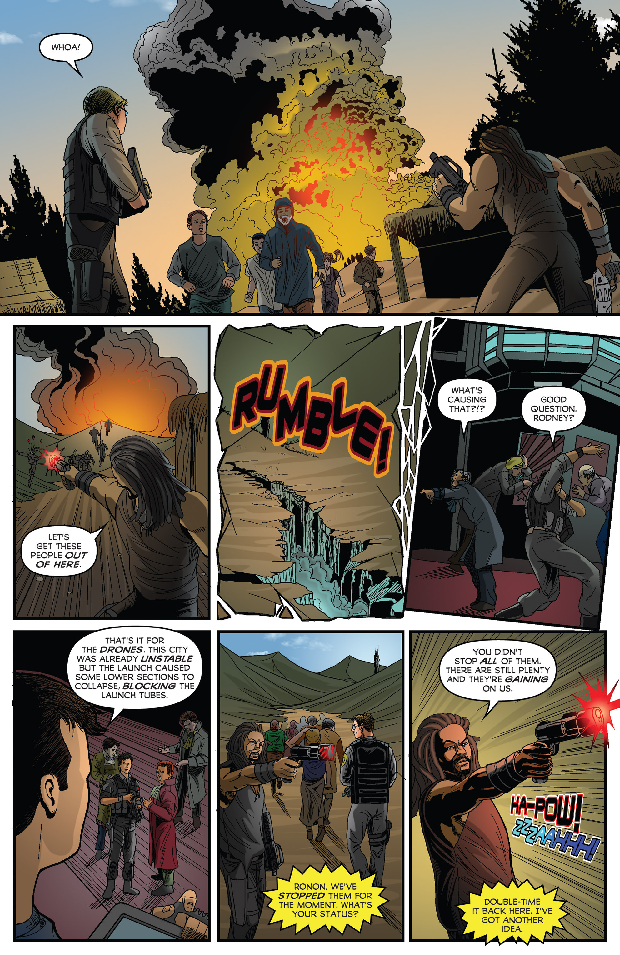 Read online Stargate Atlantis: Gateways comic -  Issue #2 - 6