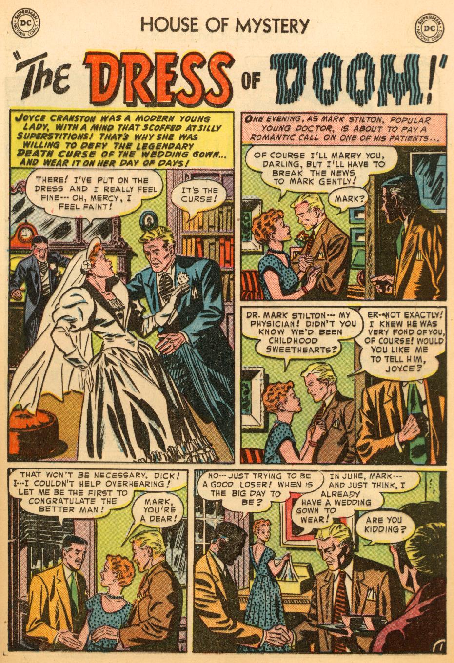 Read online House of Mystery (1951) comic -  Issue #26 - 20