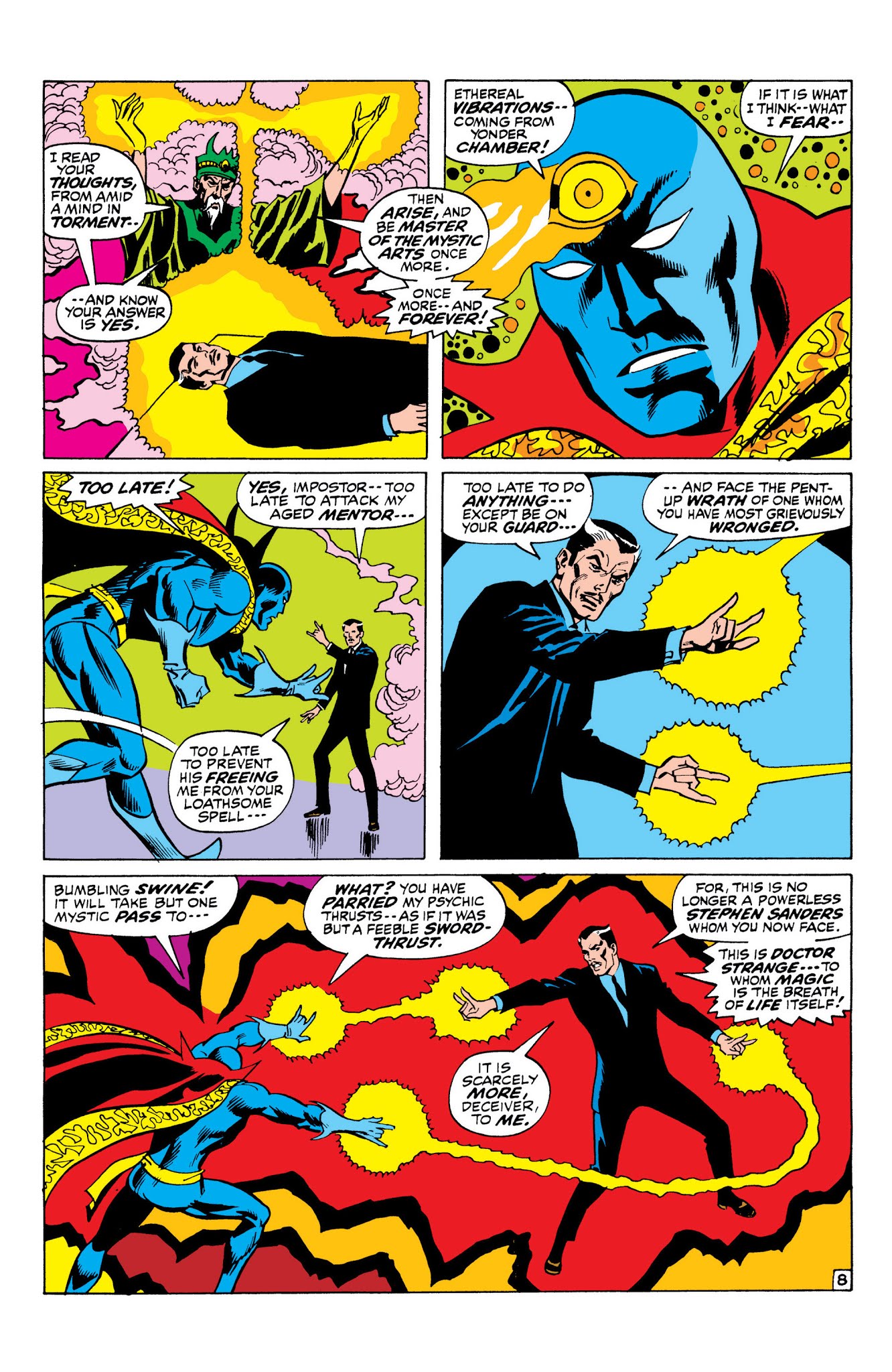 Read online Marvel Masterworks: Doctor Strange comic -  Issue # TPB 4 (Part 2) - 38