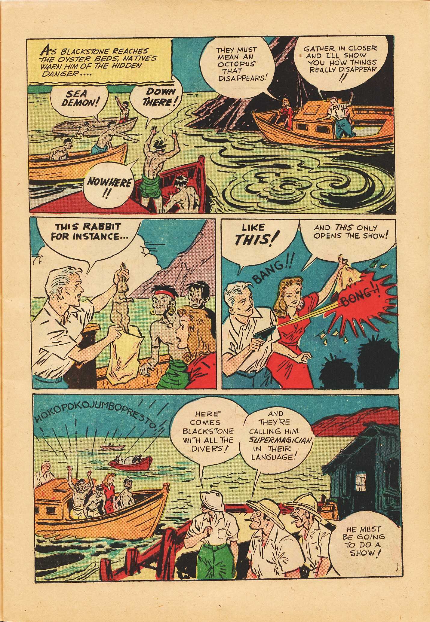 Read online Super-Magician Comics comic -  Issue #22 - 19