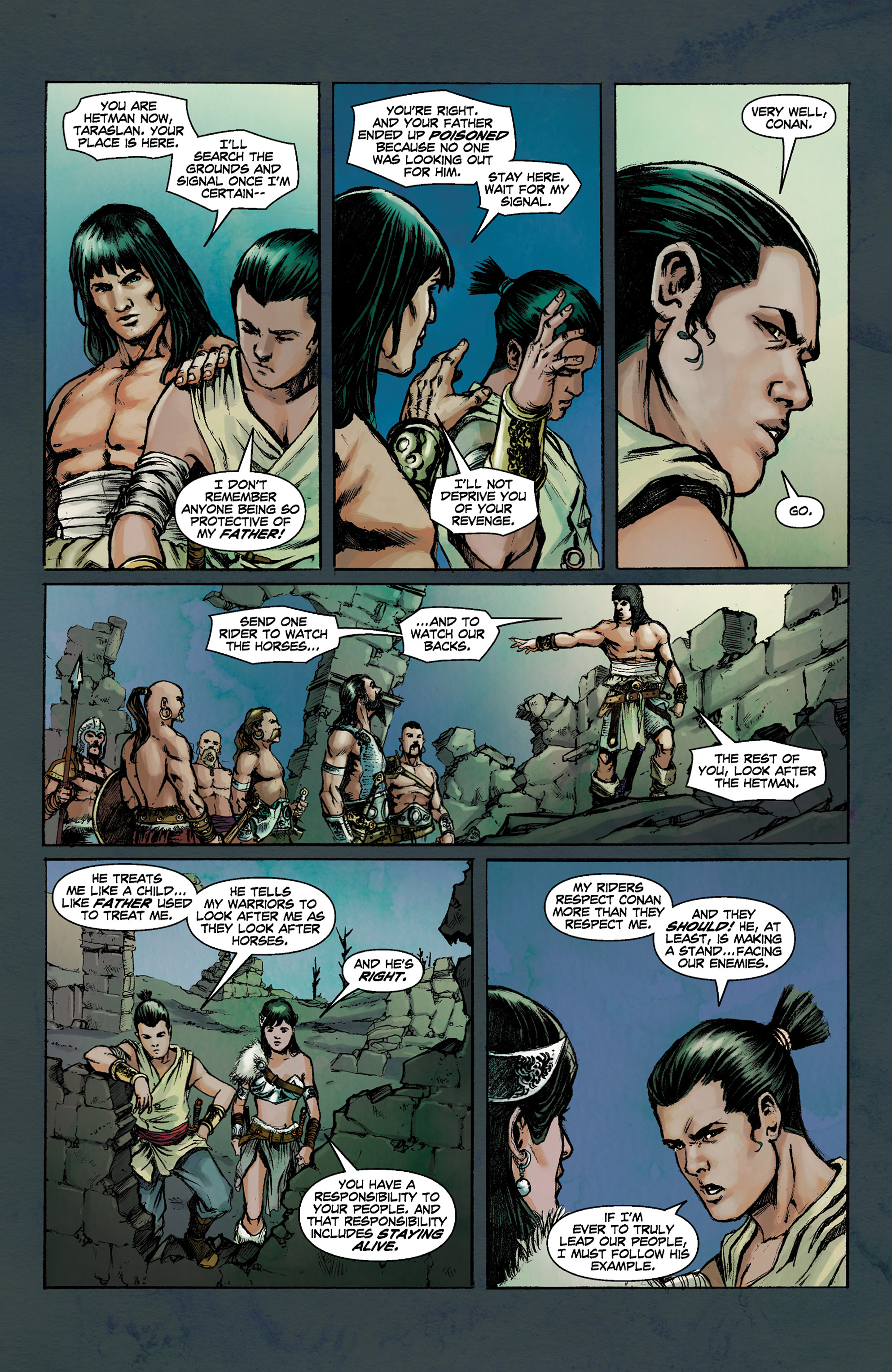 Read online Conan The Slayer comic -  Issue #5 - 7