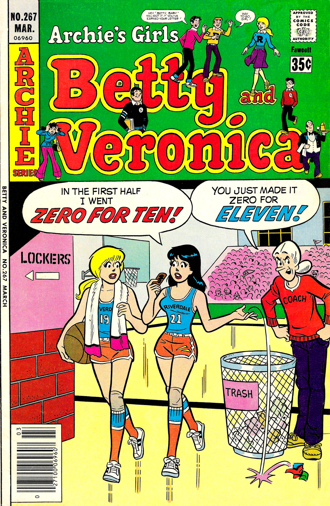 Read online Archie's Girls Betty and Veronica comic -  Issue #267 - 1