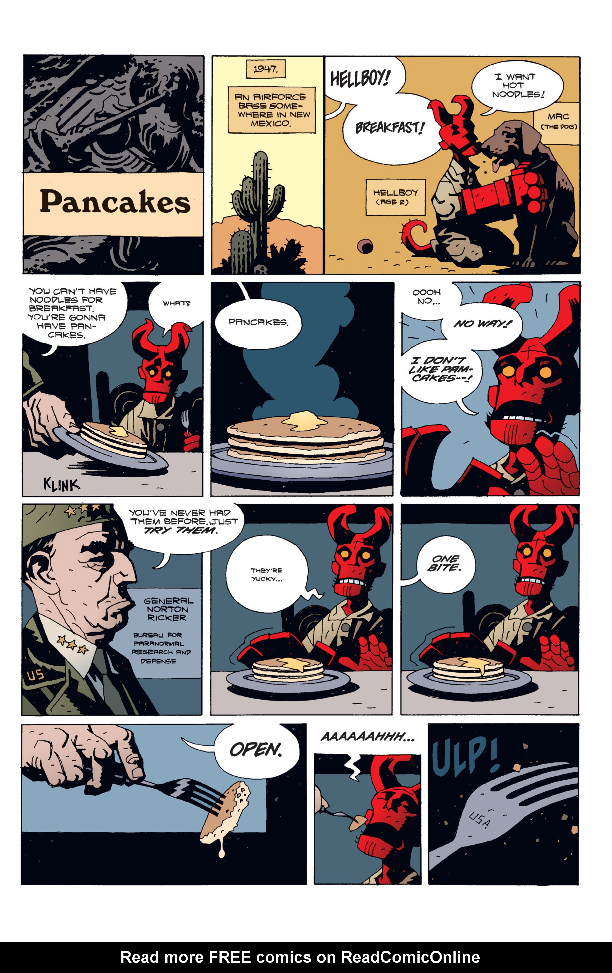 Read online Hellboy comic -  Issue #4 - 8