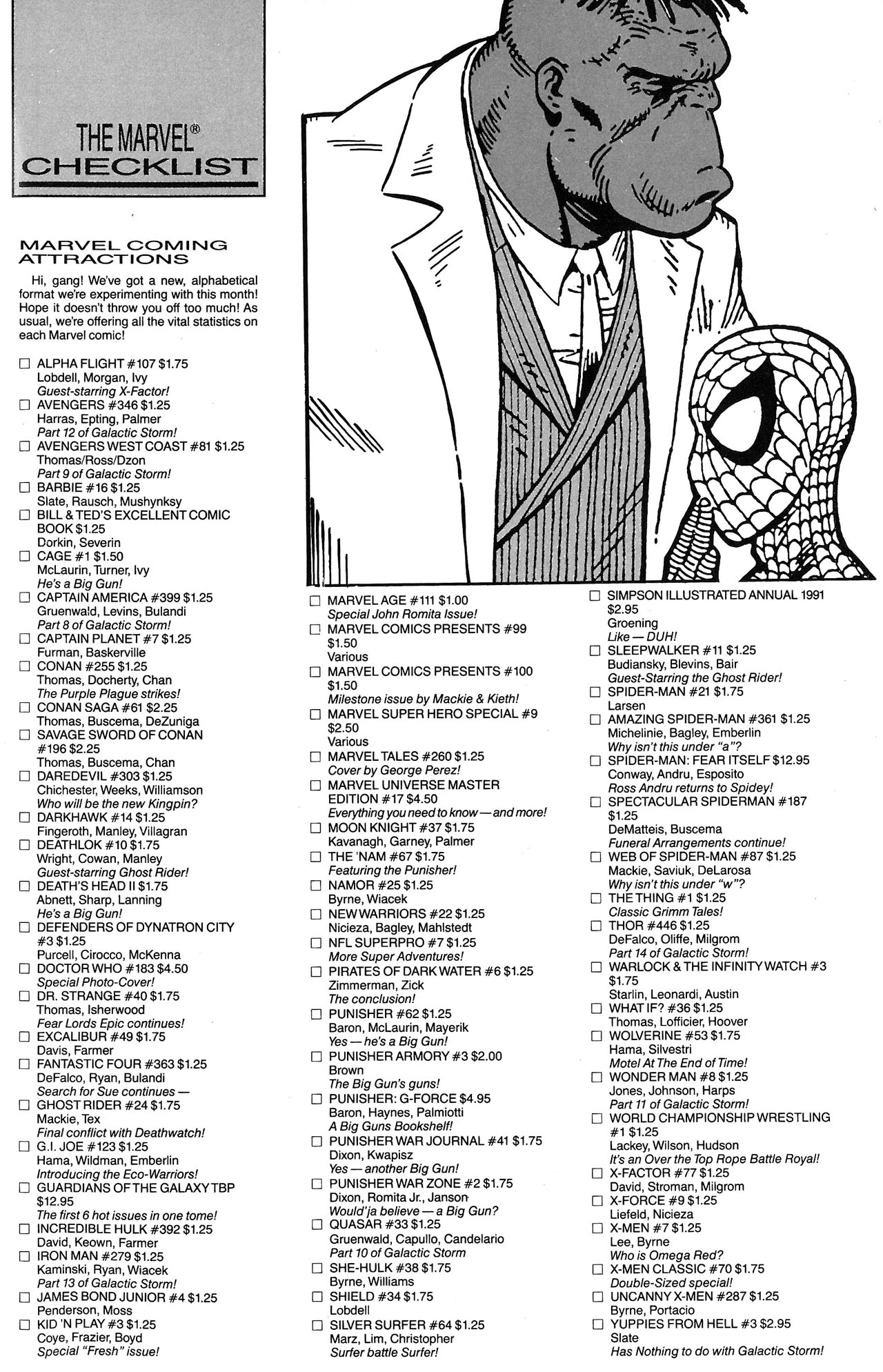 Read online Marvel Age comic -  Issue #110 - 34