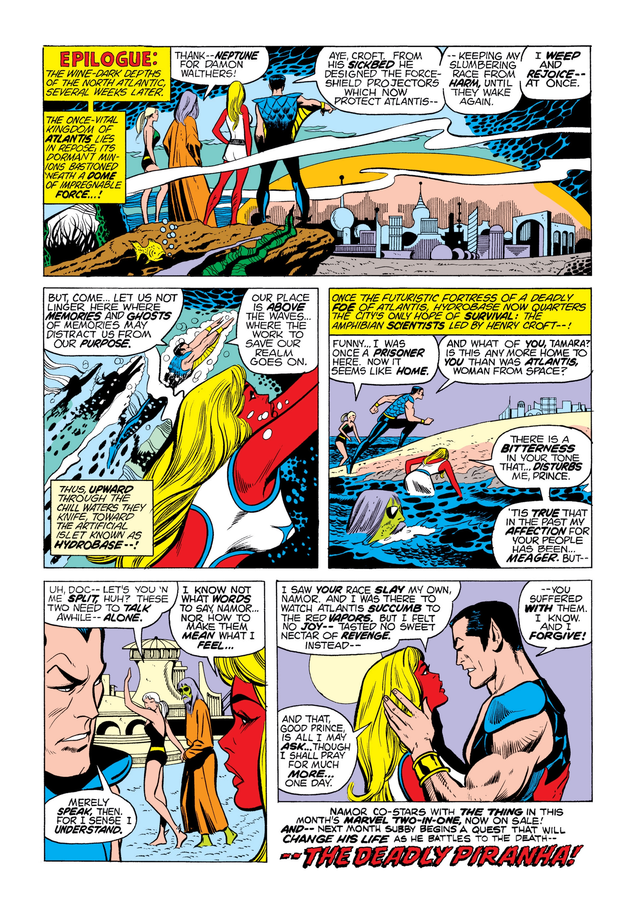 Read online Marvel Masterworks: The Sub-Mariner comic -  Issue # TPB 8 (Part 2) - 91