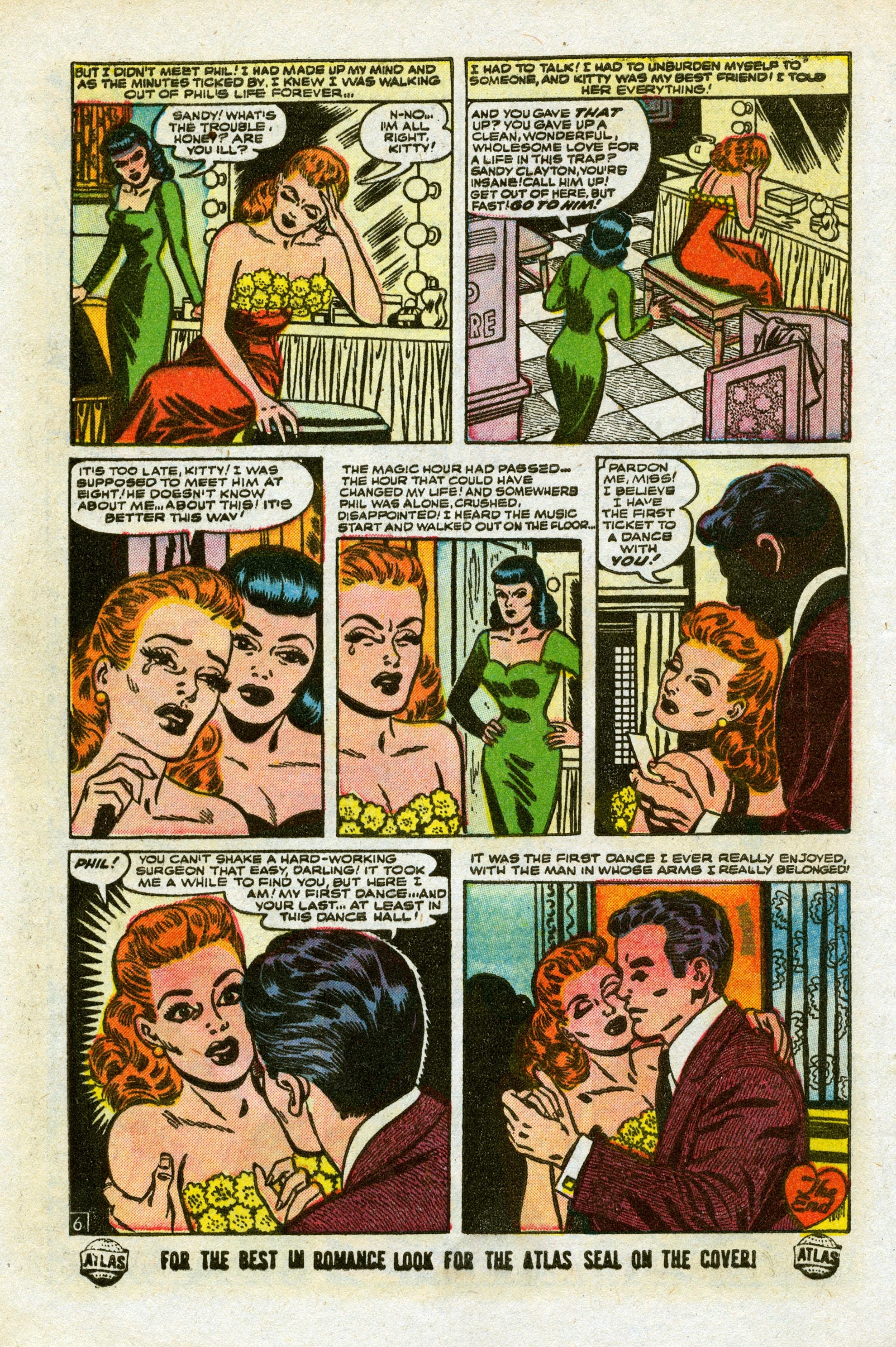 Read online Love Romances comic -  Issue #33 - 8
