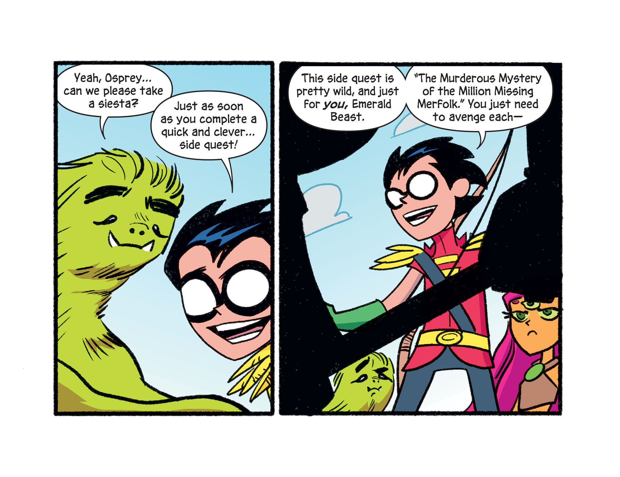 Read online Teen Titans Go! Roll With It! comic -  Issue #5 - 19