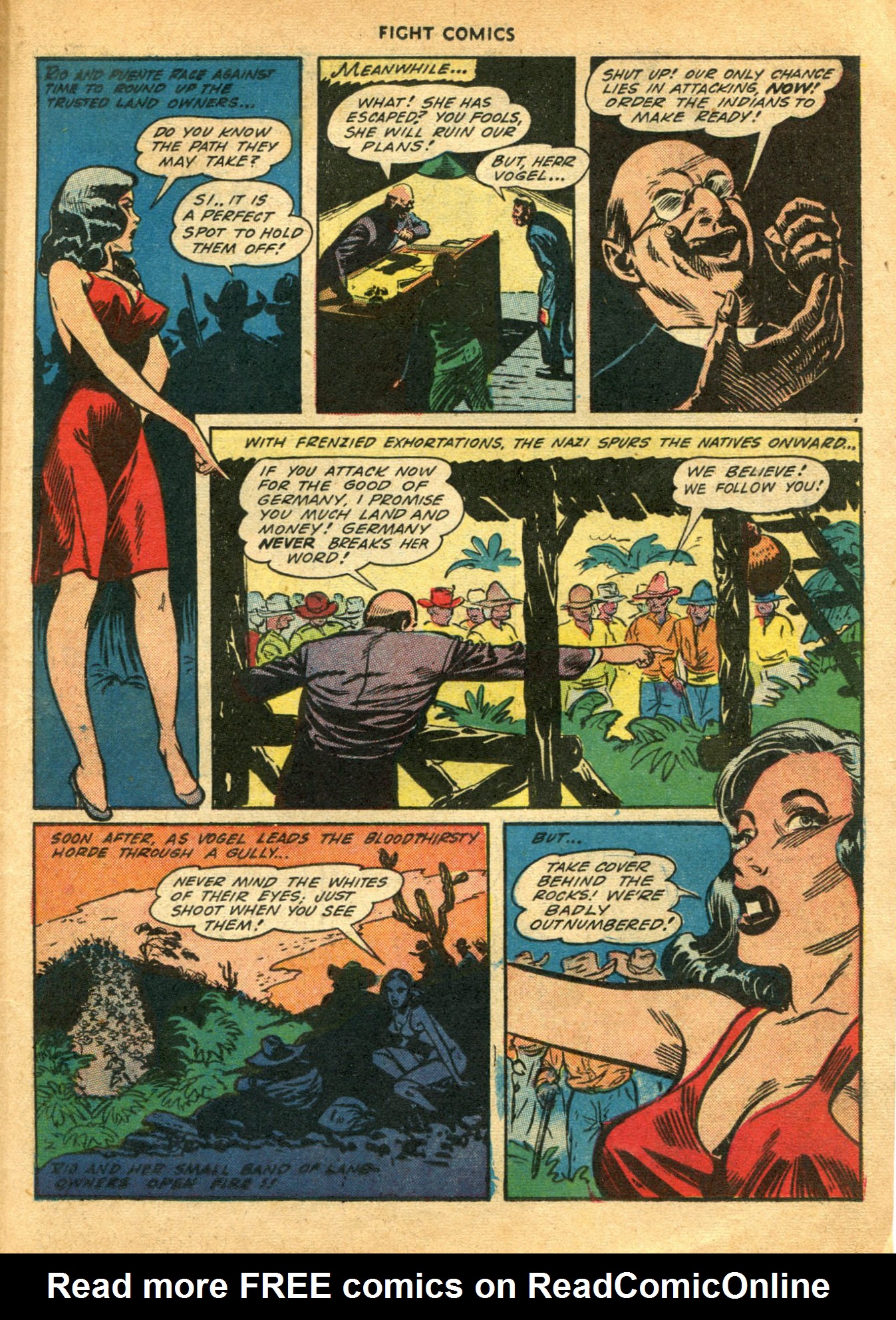 Read online Fight Comics comic -  Issue #27 - 21