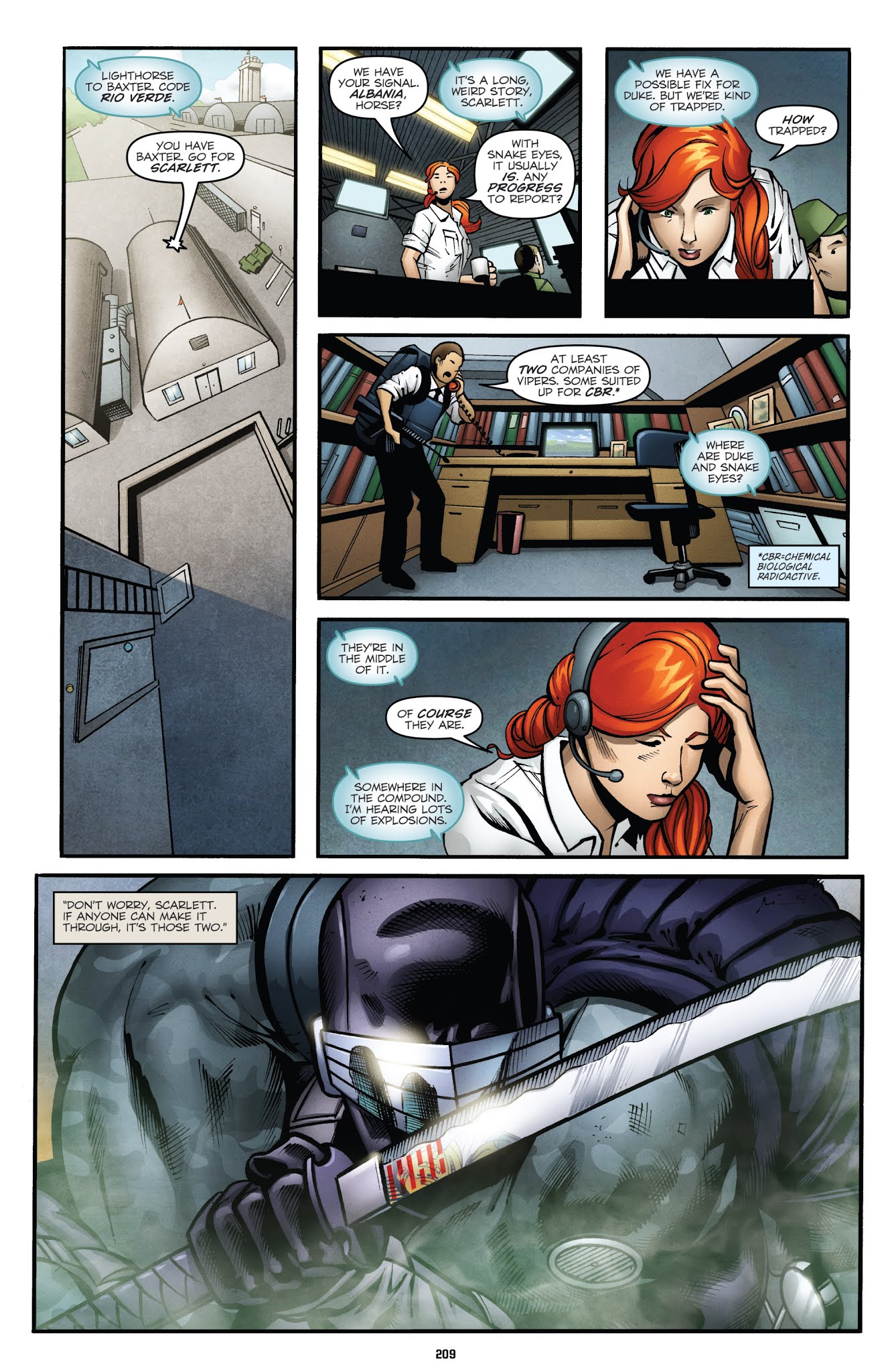 Read online G.I. Joe: The IDW Collection comic -  Issue # TPB 7 - 209