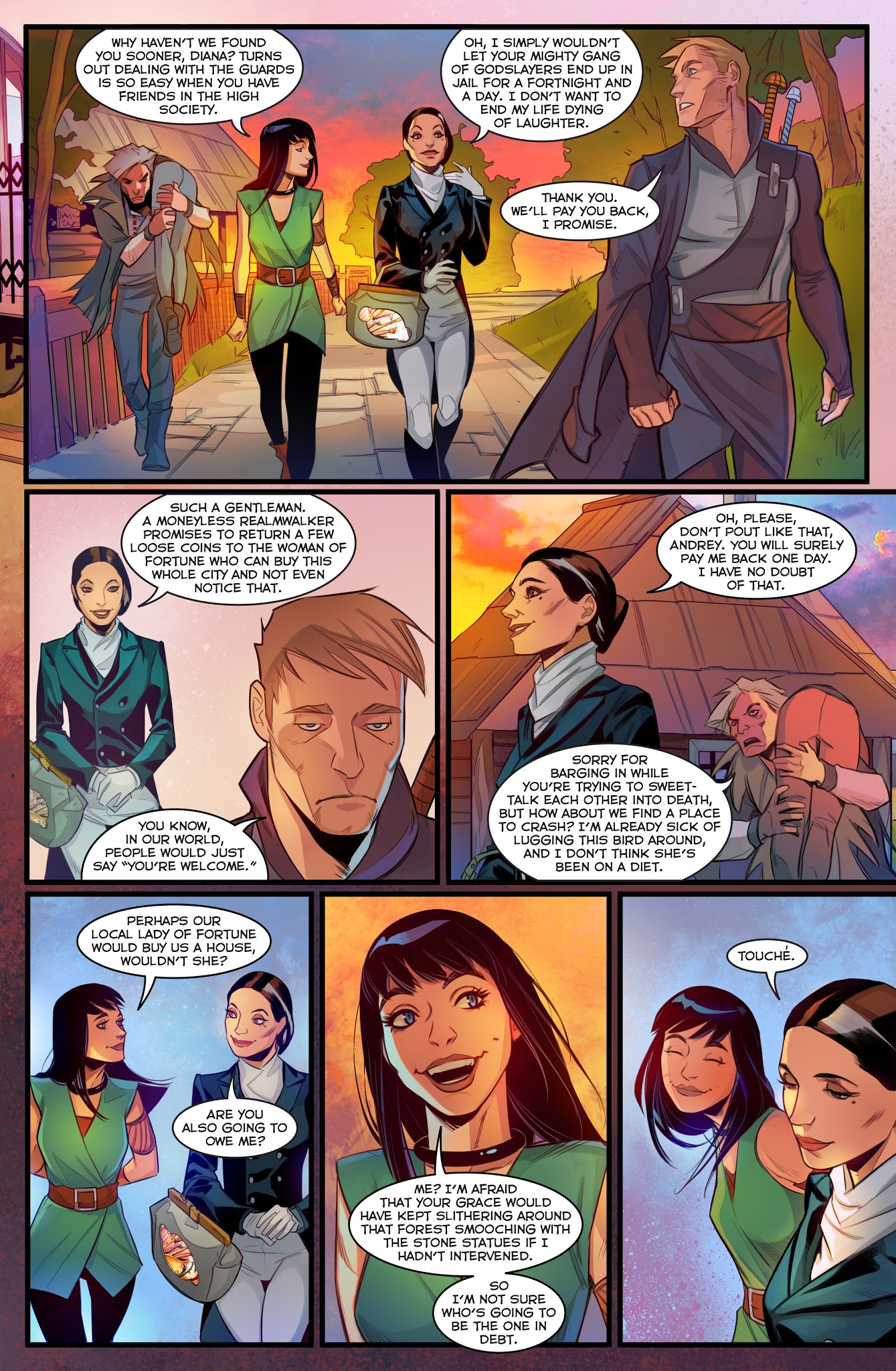 Read online Realmwalkers comic -  Issue #7 - 16