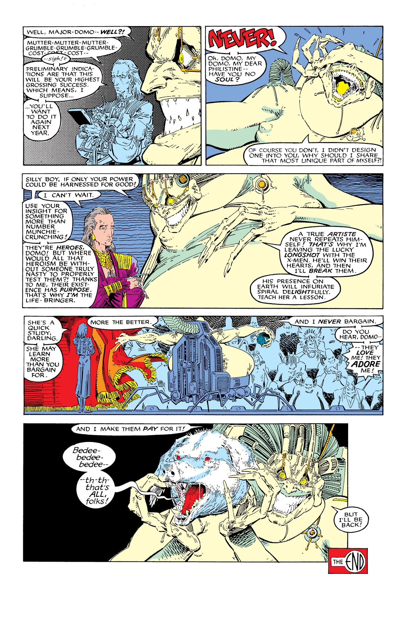Read online New Mutants Classic comic -  Issue # TPB 6 - 188
