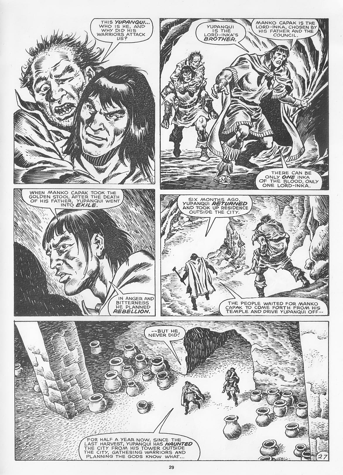 Read online The Savage Sword Of Conan comic -  Issue #166 - 31
