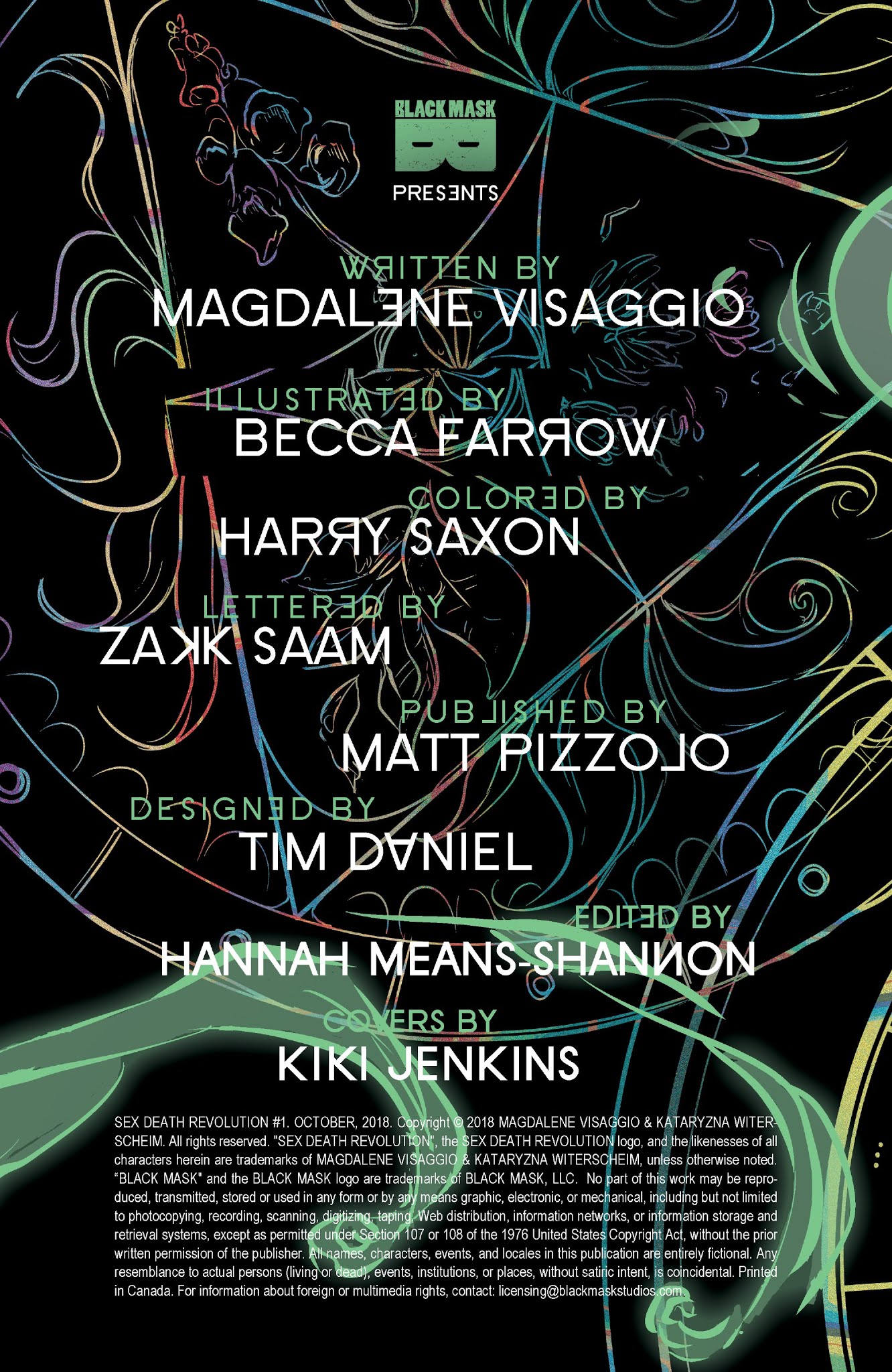 Read online Sex Death Revolution comic -  Issue #1 - 2