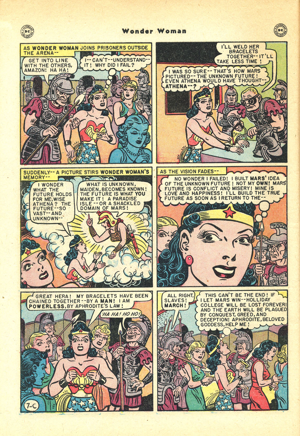 Read online Wonder Woman (1942) comic -  Issue #34 - 44