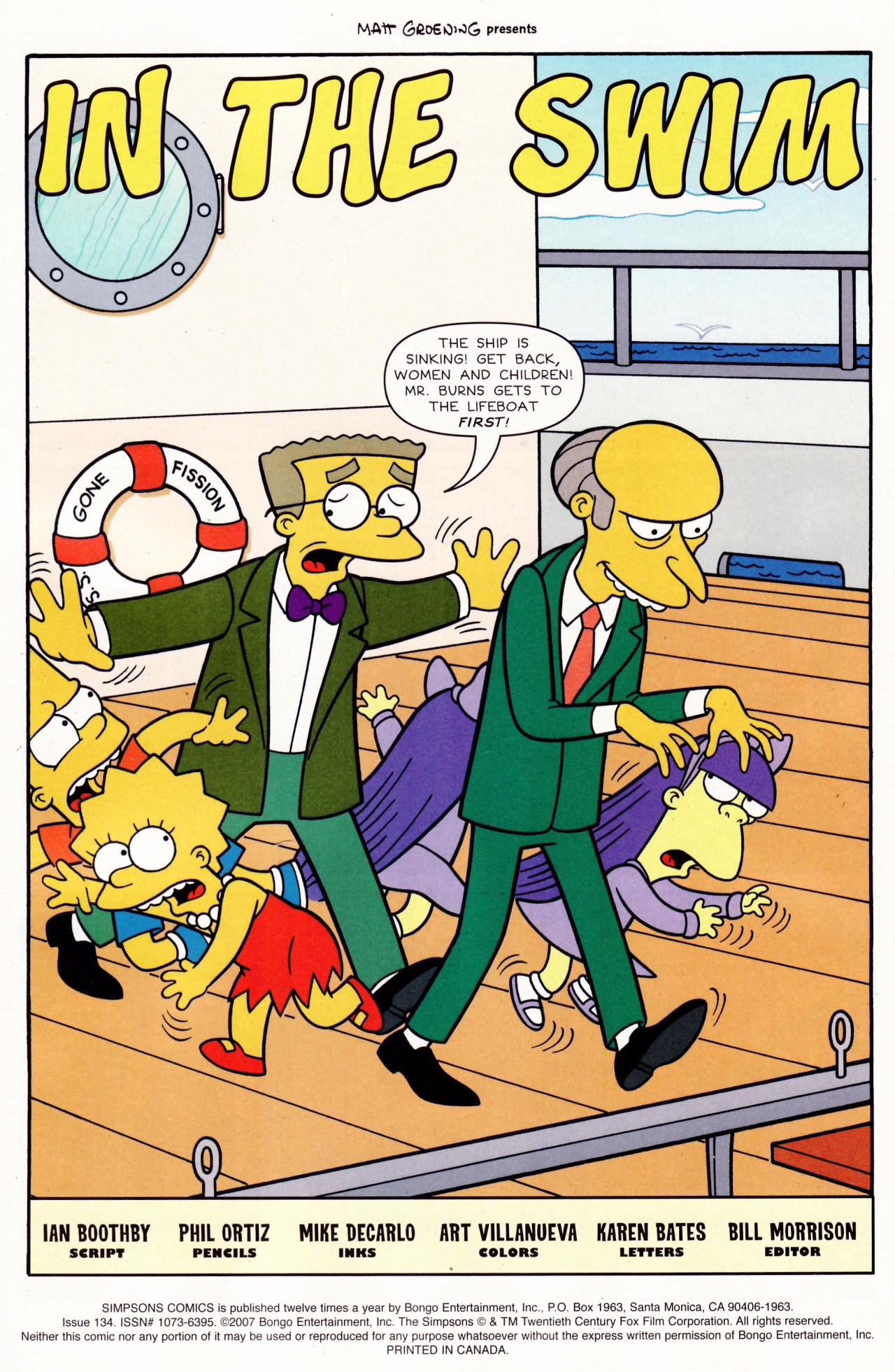 Read online Simpsons Comics comic -  Issue #134 - 2