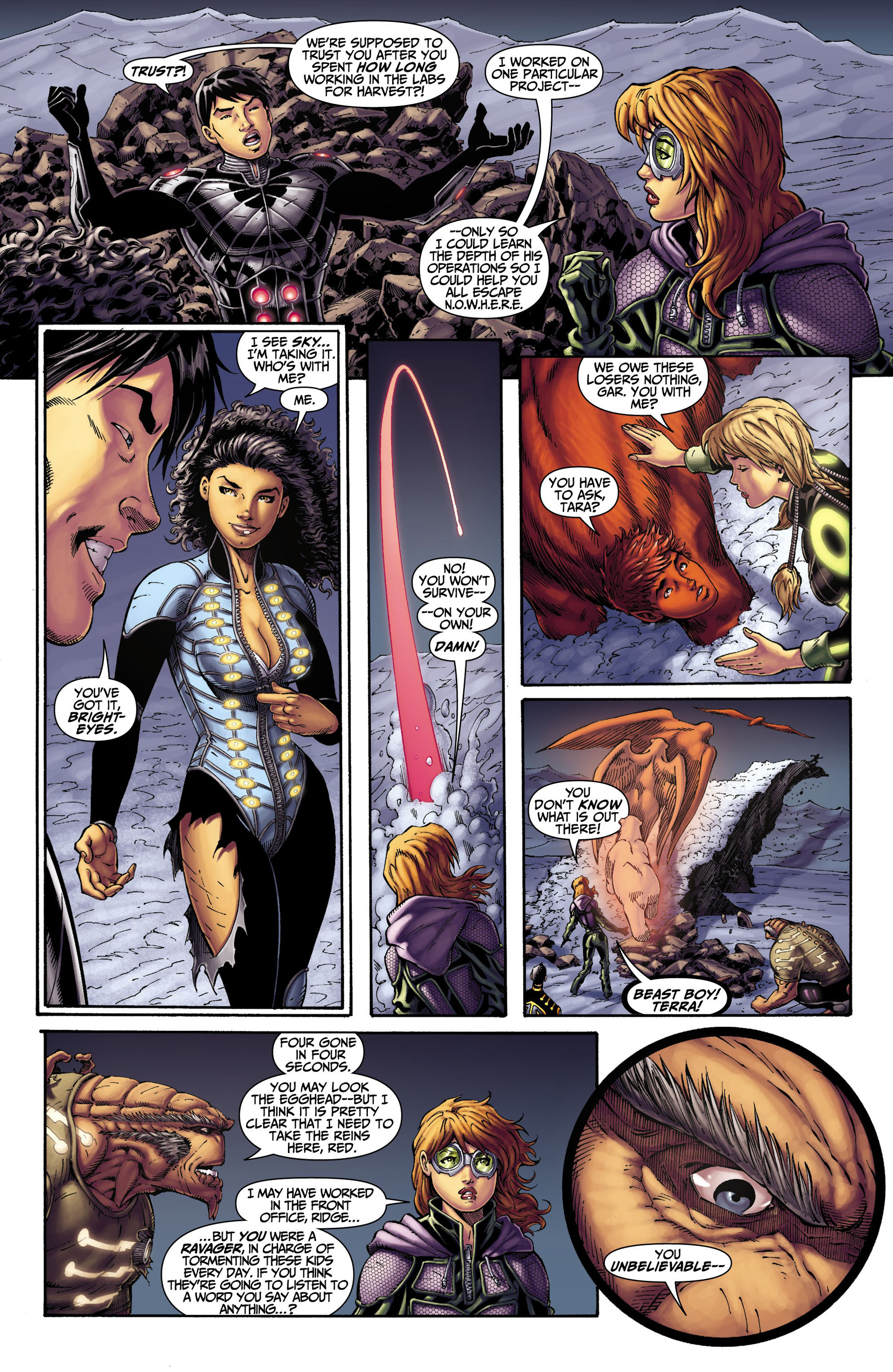 Read online The Ravagers comic -  Issue #1 - 6