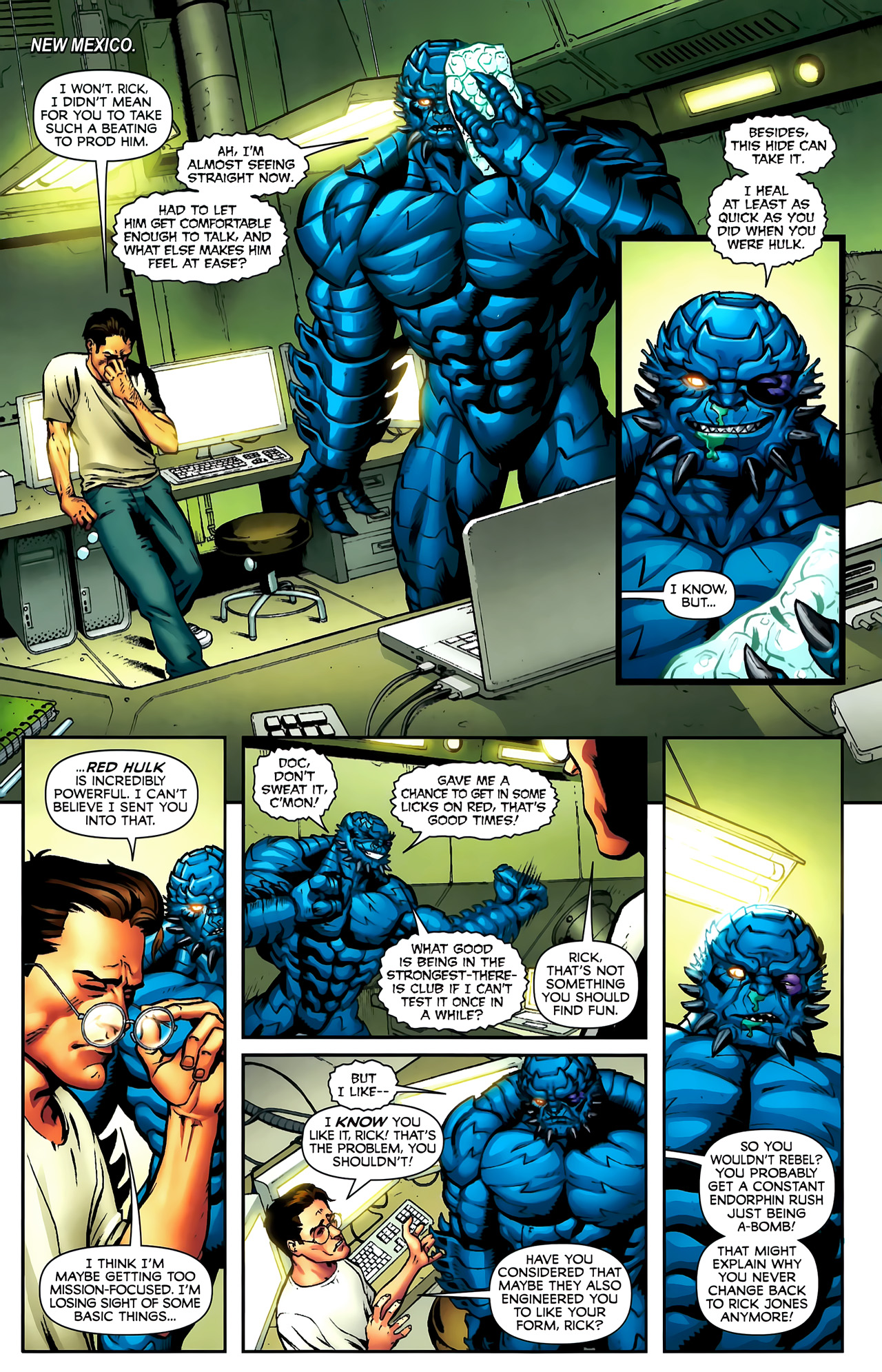Read online Fall of the Hulks: Red Hulk comic -  Issue #3 - 11
