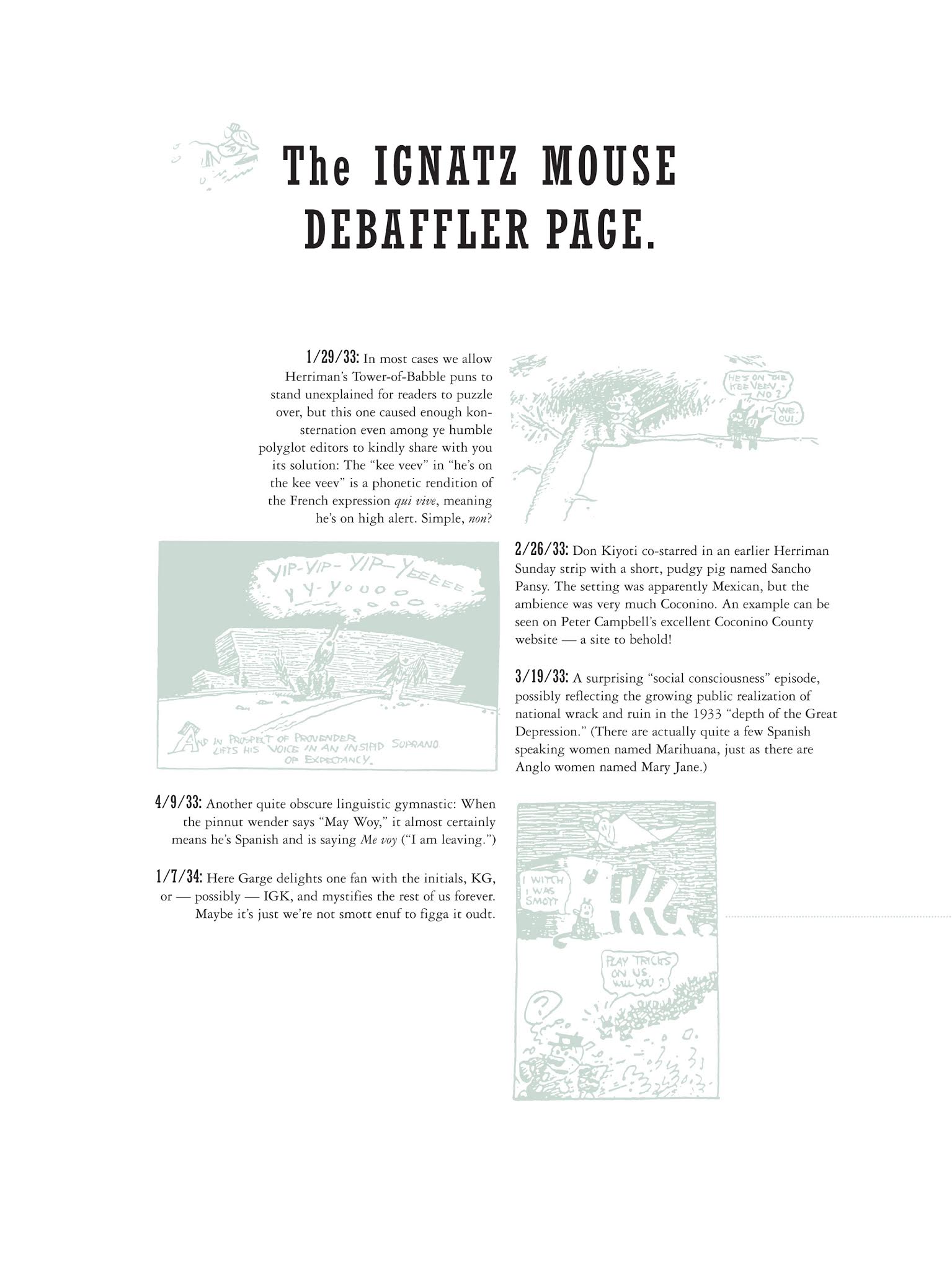 Read online Krazy & Ignatz comic -  Issue # TPB 8 - 109