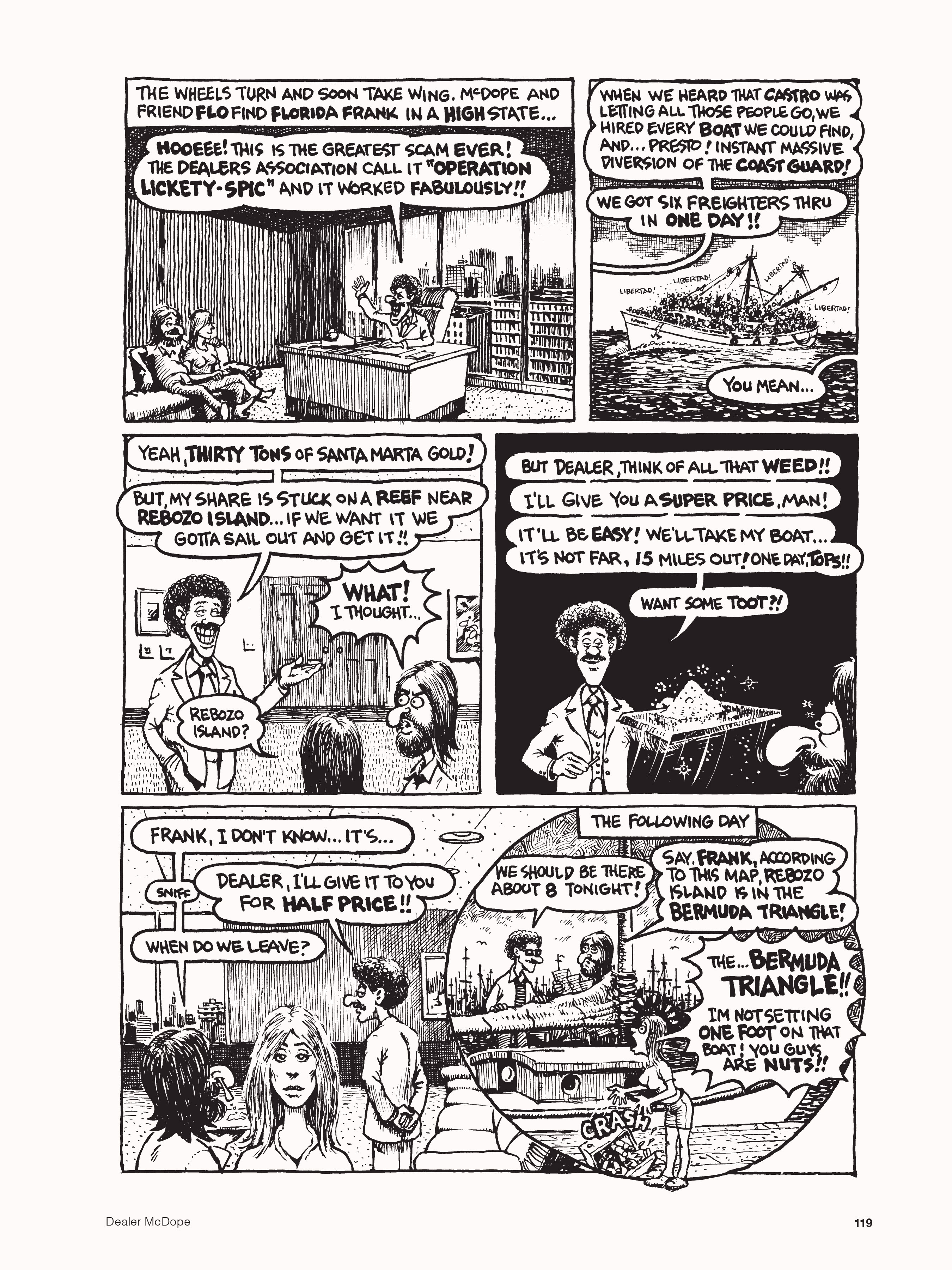 Read online Dave Sheridan: Life with Dealer McDope, the Leather Nun, and the Fabulous Furry Freak Brothers comic -  Issue # TPB (Part 2) - 31