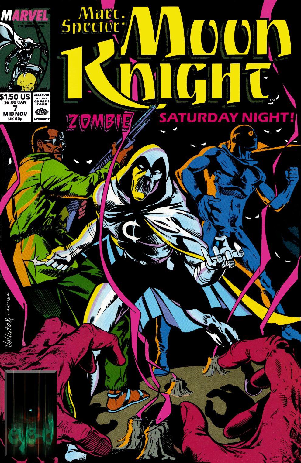 Read online Marc Spector: Moon Knight comic -  Issue #7 - 1