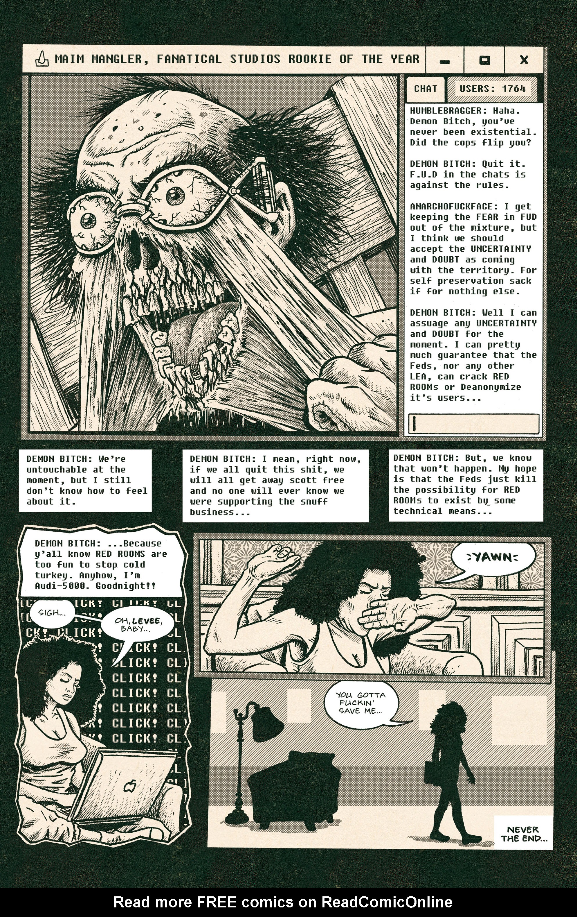 Read online Red Room: The Antisocial Network comic -  Issue #3 - 24