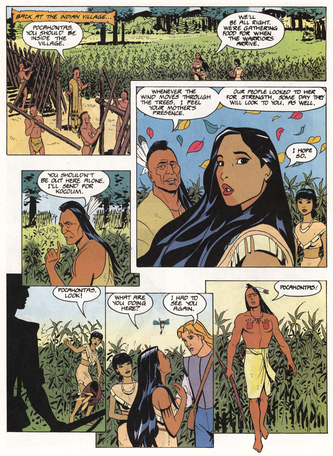 Read online Disney's Pocahontas comic -  Issue #1 - 30