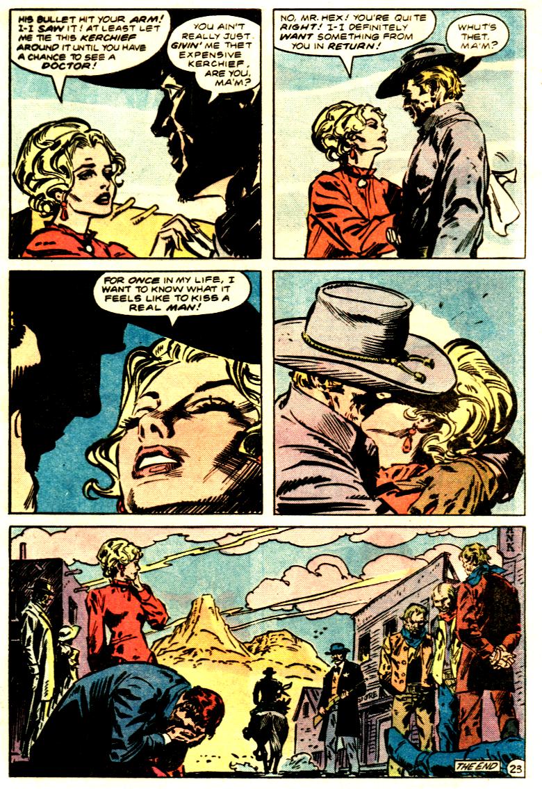Read online Jonah Hex (1977) comic -  Issue #66 - 24