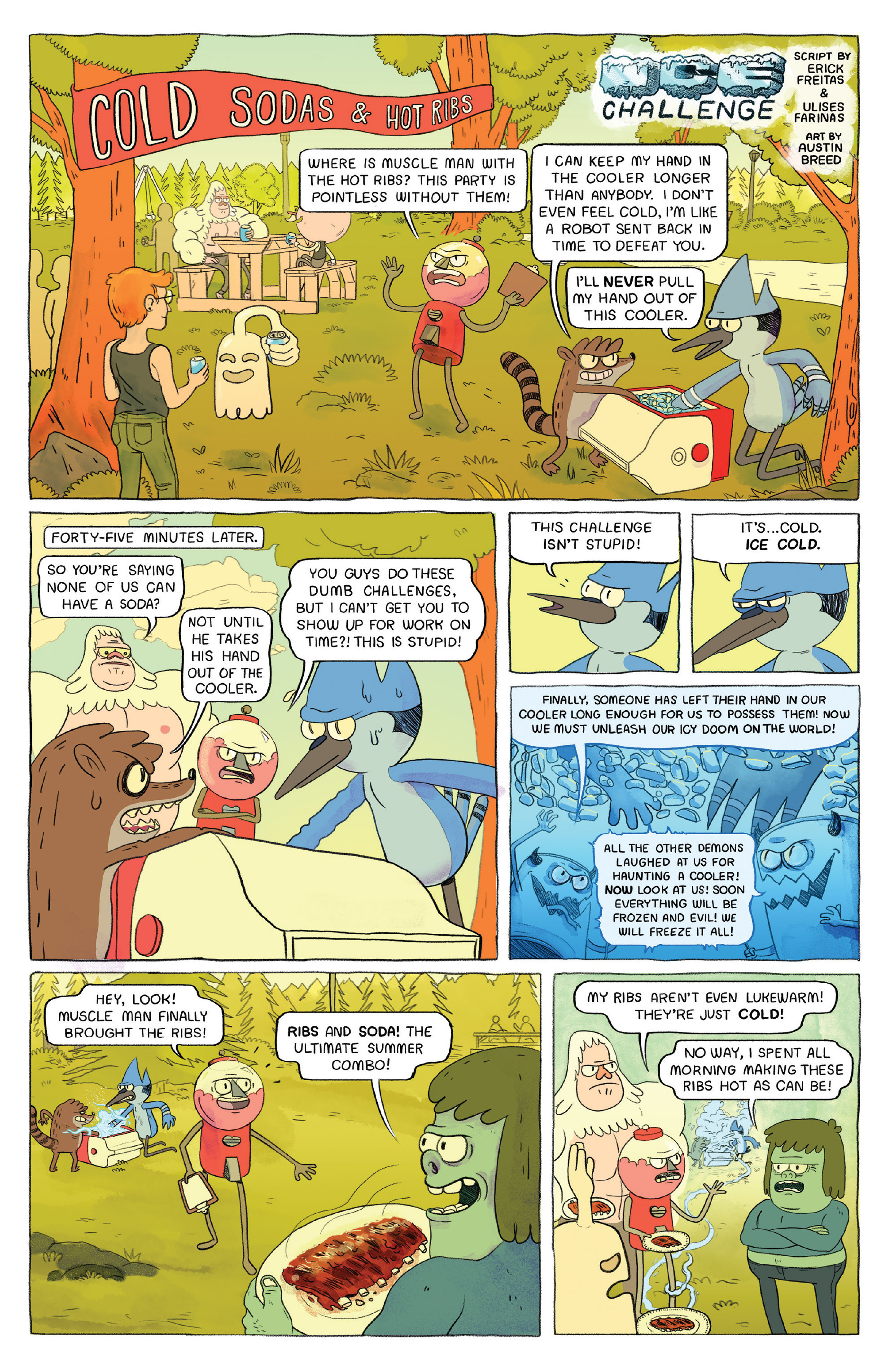 Read online Regular Show comic -  Issue #37 - 18