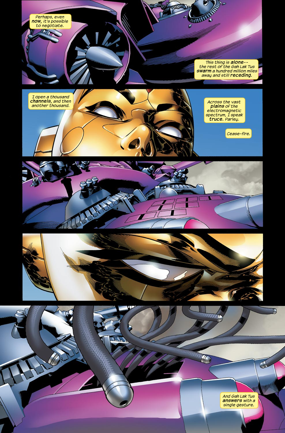 Read online Ultimate Vision comic -  Issue #4 - 4