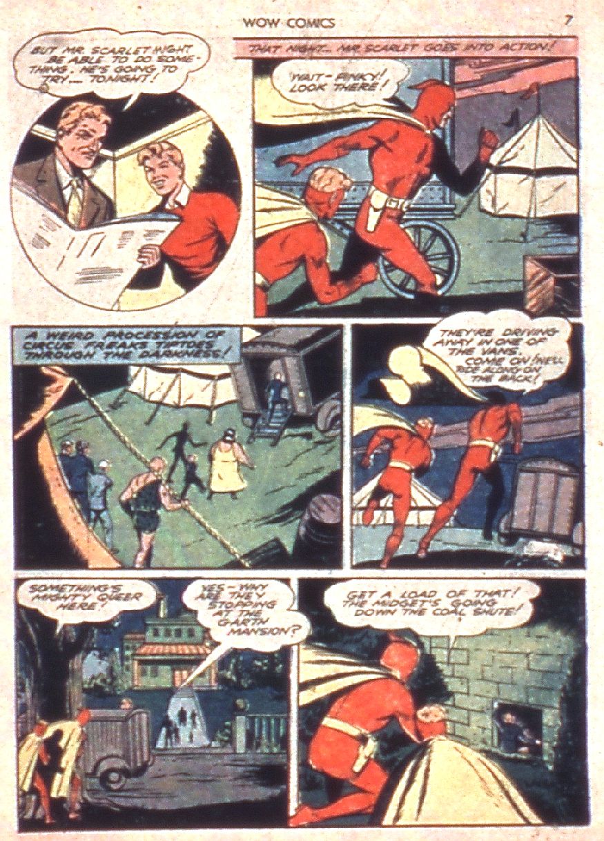 Read online Wow Comics comic -  Issue #7 - 7