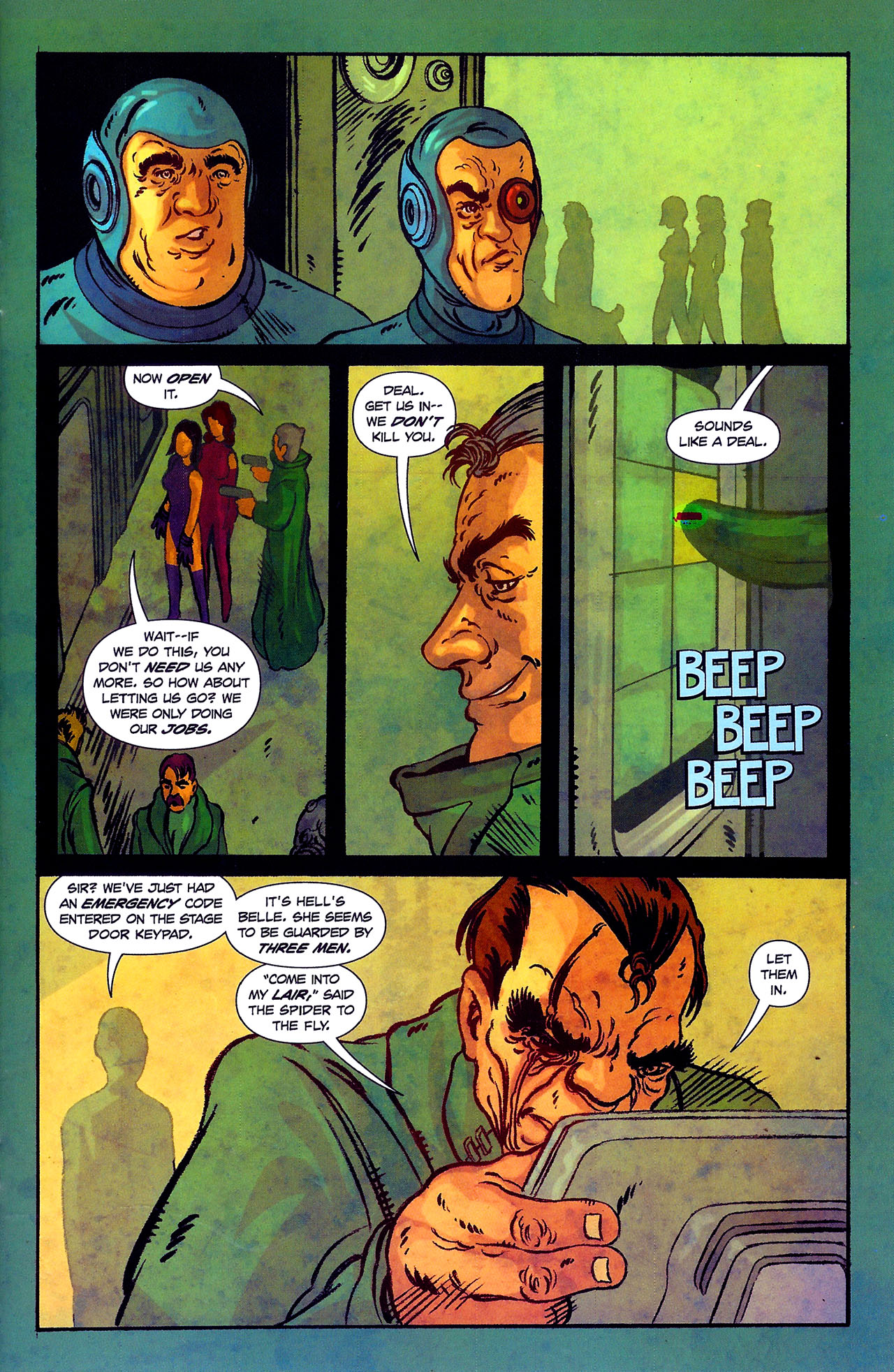 Read online Starship Troopers: Damaged Justice comic -  Issue #2 - 21