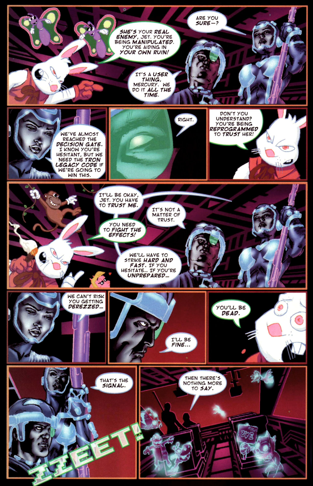 Read online TRON: Ghost in the Machine comic -  Issue #4 - 6