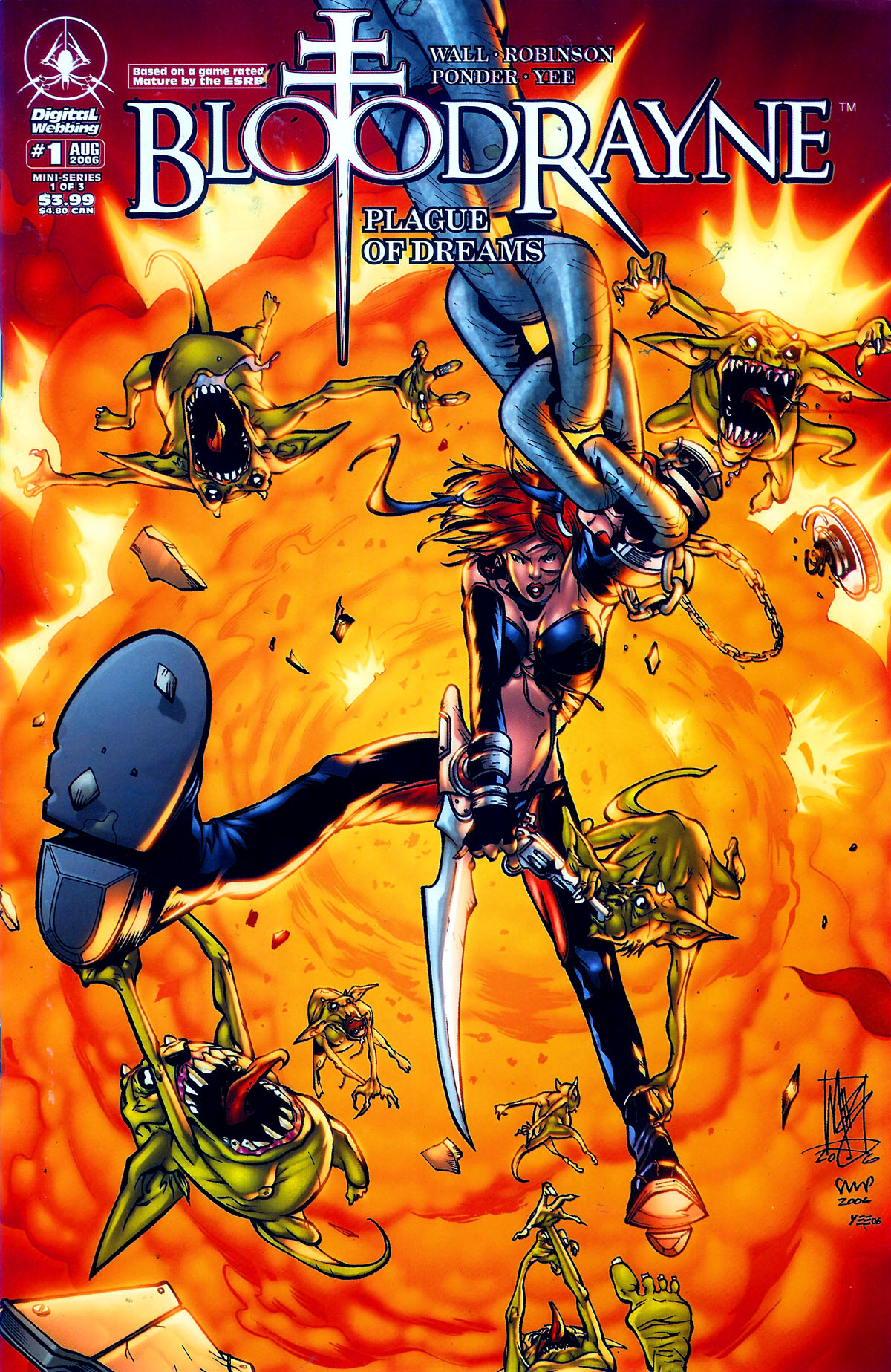 Read online BloodRayne: Plague of Dreams comic -  Issue #1 - 1