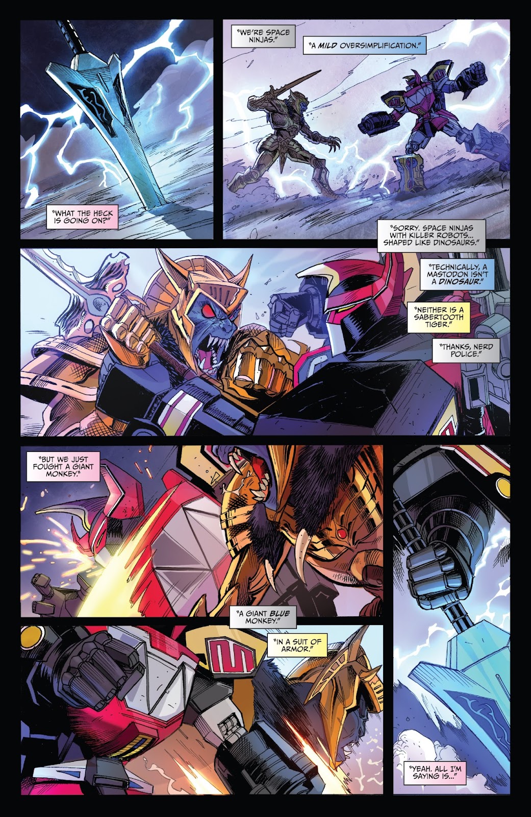 Saban's Go Go Power Rangers issue 1 - Page 3