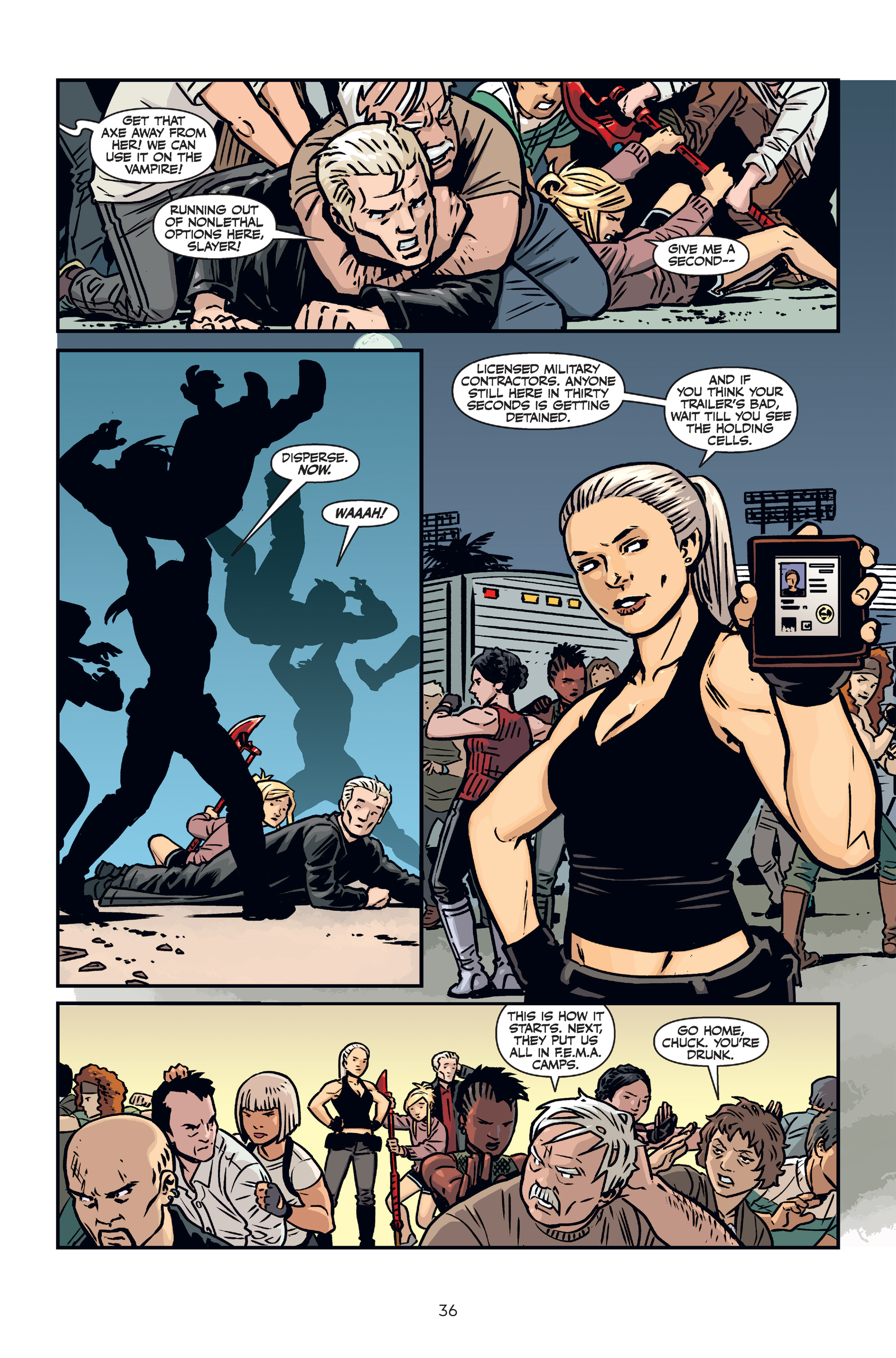 Read online Buffy the Vampire Slayer Season 11 comic -  Issue # _Library Edition (Part 1) - 37