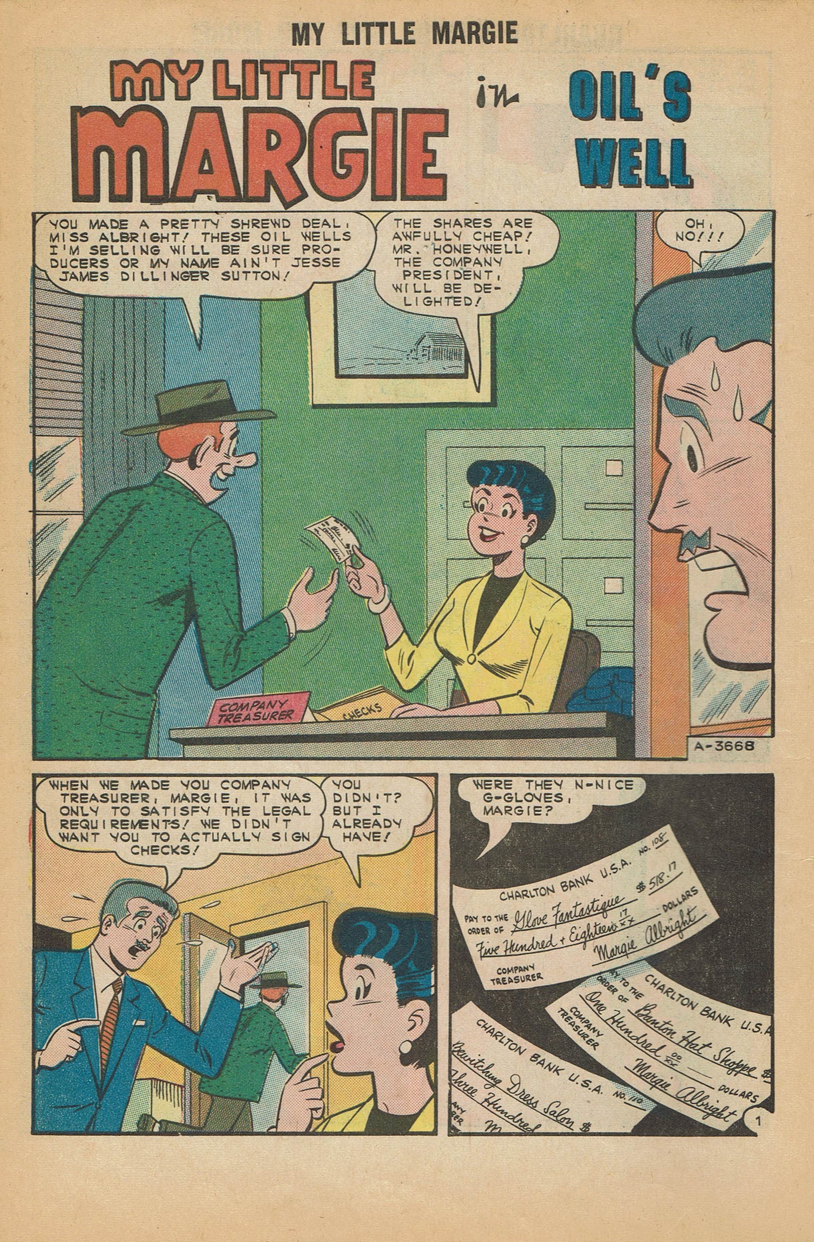 Read online My Little Margie (1954) comic -  Issue #54 - 10