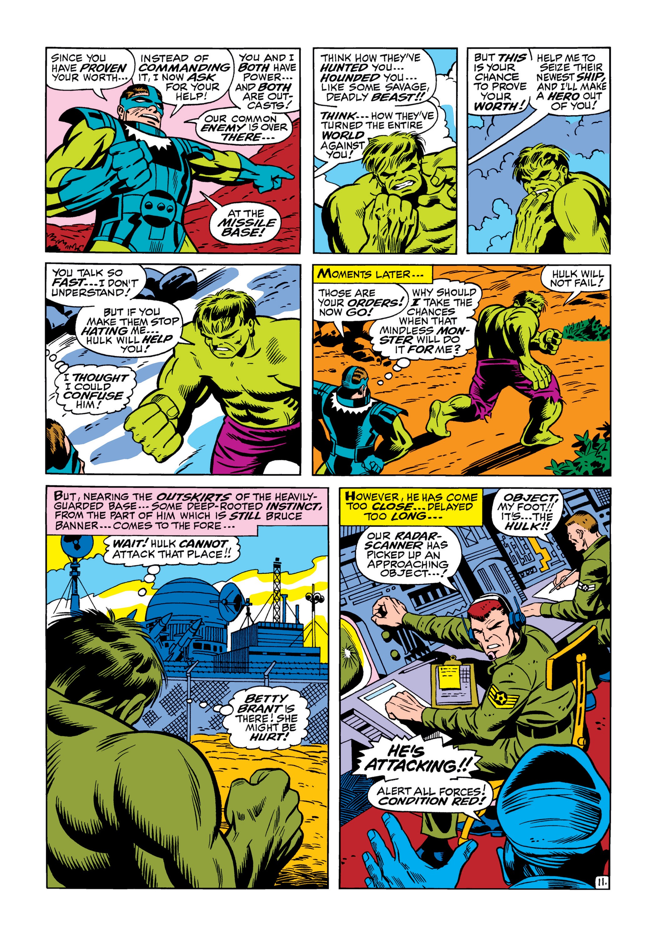 Read online Marvel Masterworks: The Incredible Hulk comic -  Issue # TPB 5 (Part 1) - 59