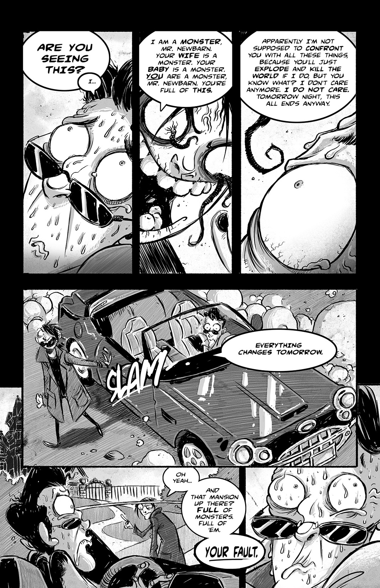 Read online Eldritch! comic -  Issue #4 - 7