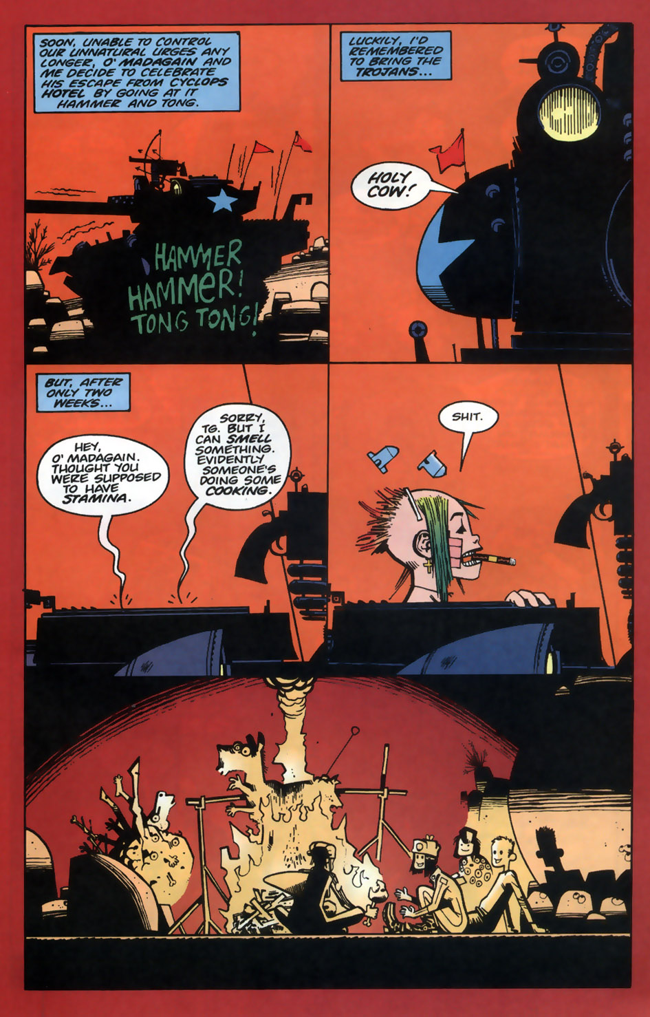 Read online Tank Girl: The Odyssey comic -  Issue #4 - 4