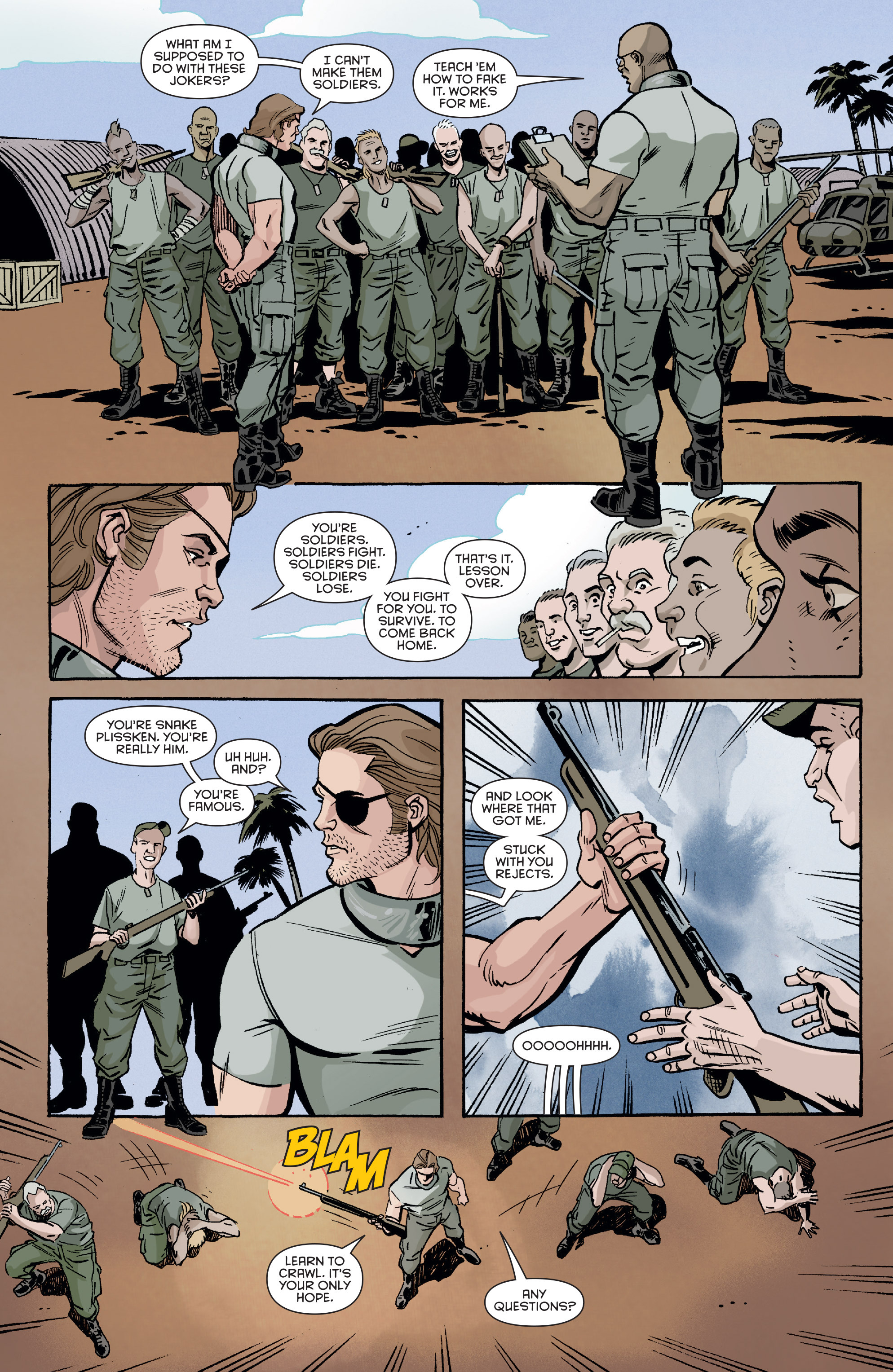 Read online Escape from New York comic -  Issue #3 - 6