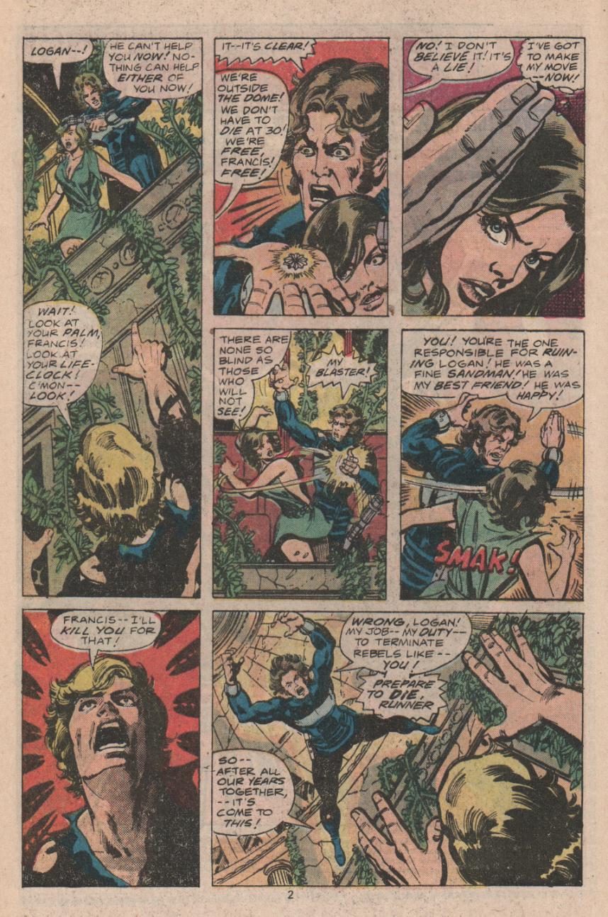 Read online Logan's Run comic -  Issue #5 - 3