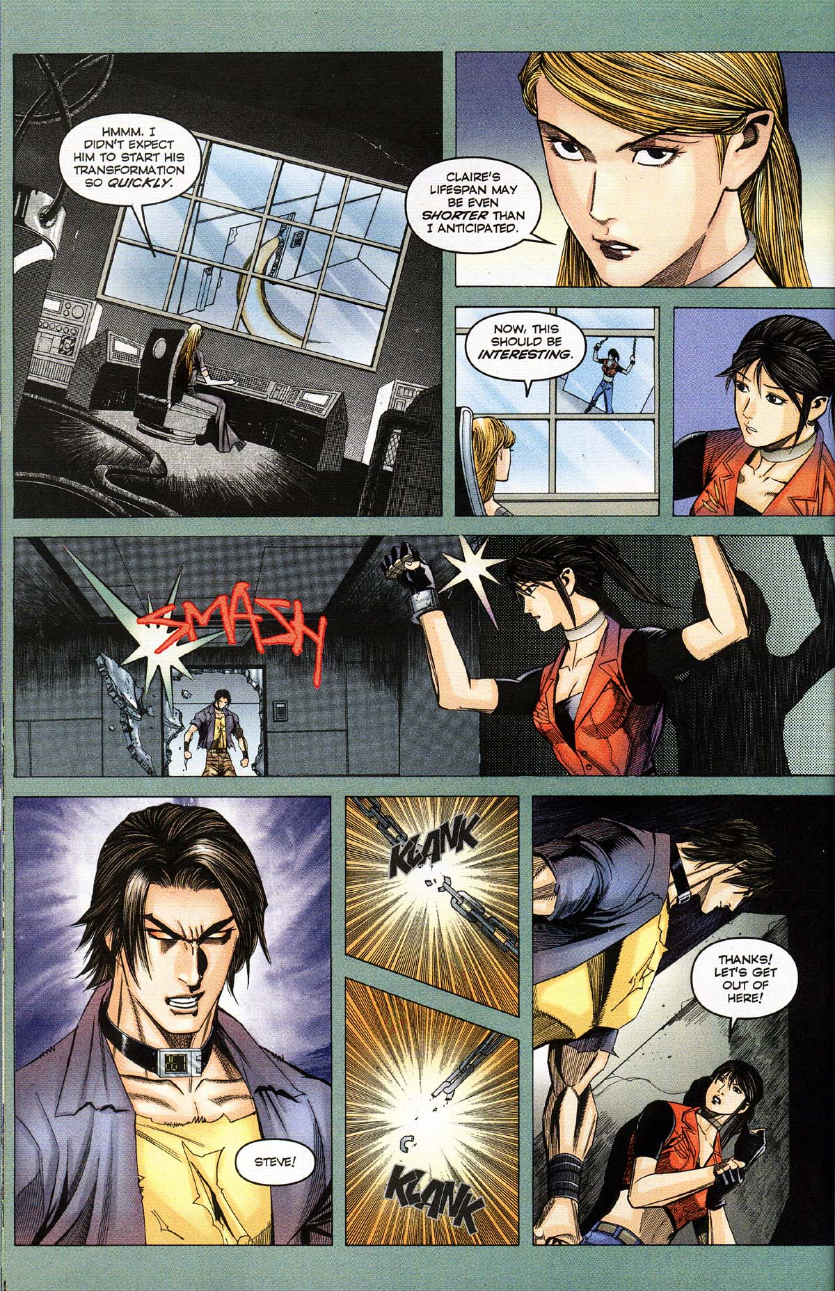 Read online Resident Evil Code: Veronica comic -  Issue #4 - 34