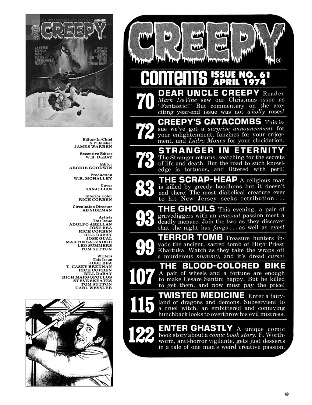 Read online Creepy Archives comic -  Issue # TPB 13 (Part 1) - 69