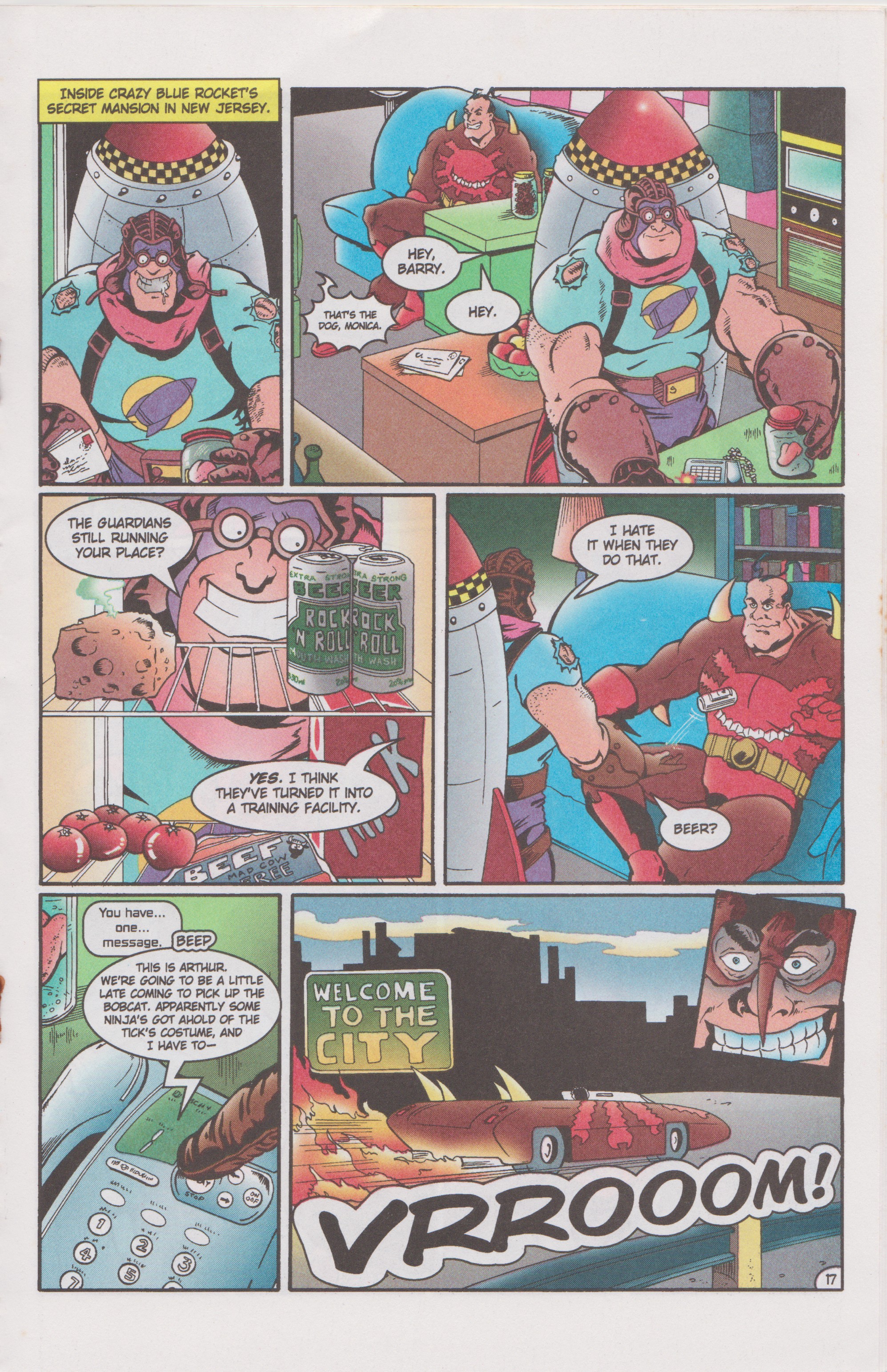 Read online The Tick Color comic -  Issue #5 - 19