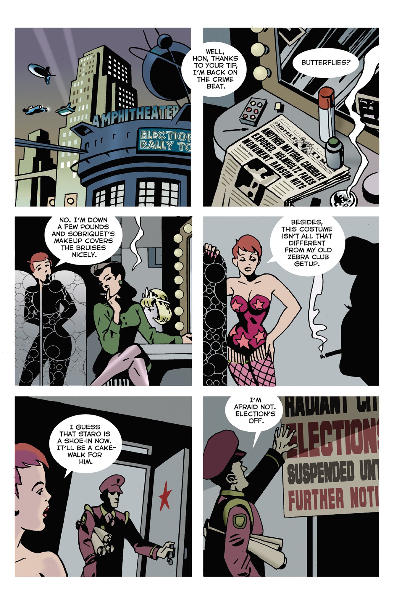 Read online Mister X: Razed comic -  Issue #4 - 24
